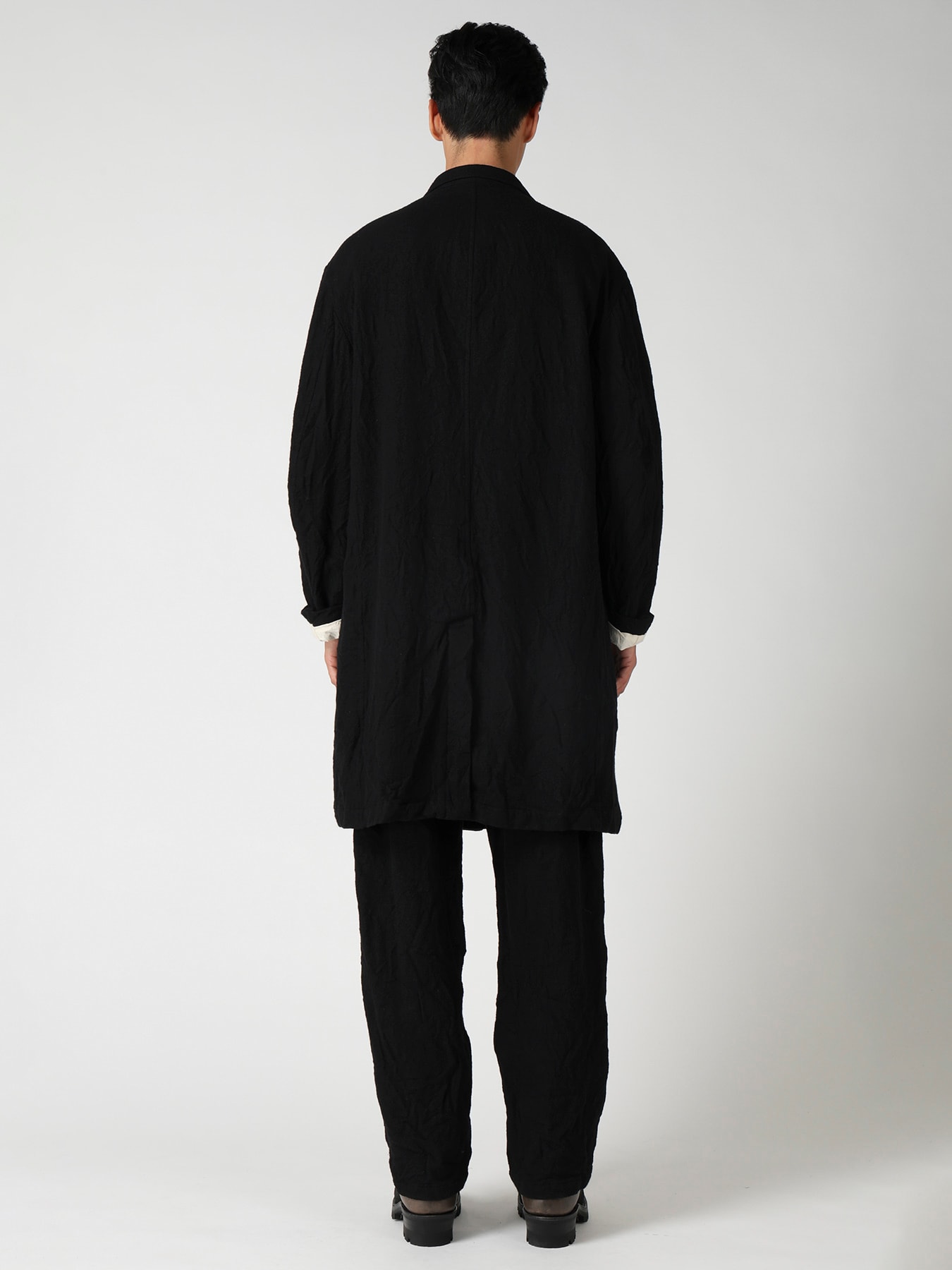 【Y's for men × MASSES】 MA/ SHRINK SHOP COAT