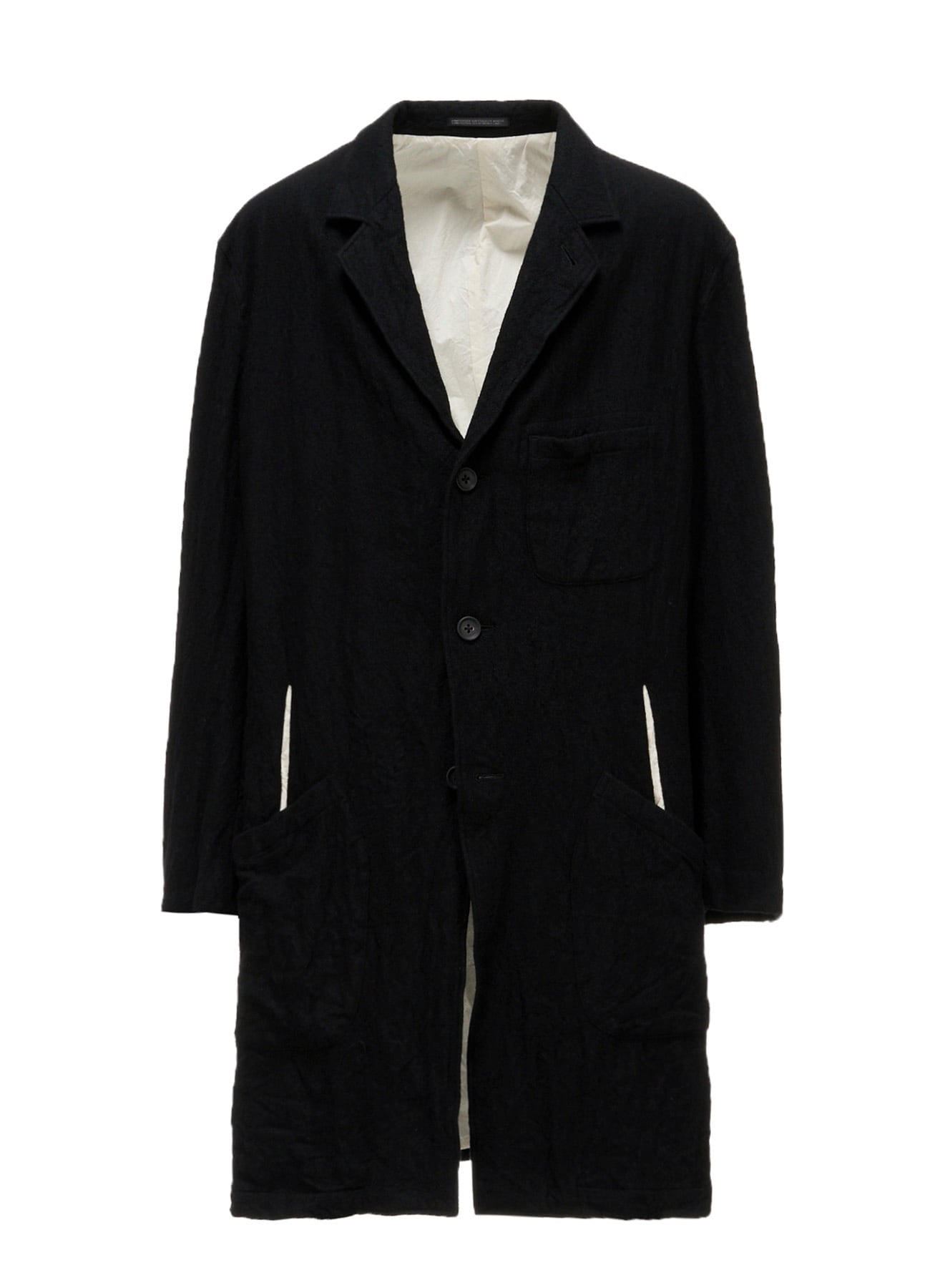 【Y's for men × MASSES】 MA/ SHRINK SHOP COAT