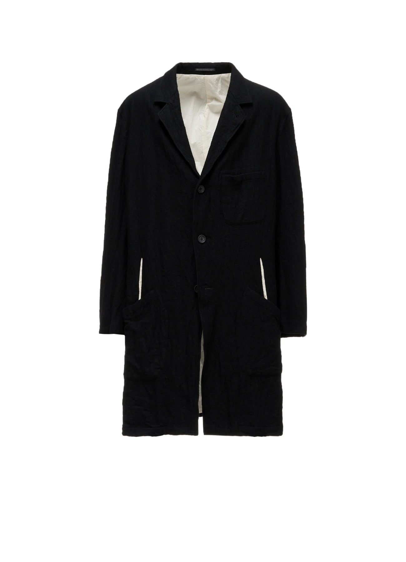 【Y's for men × MASSES】 MA/ SHRINK SHOP COAT