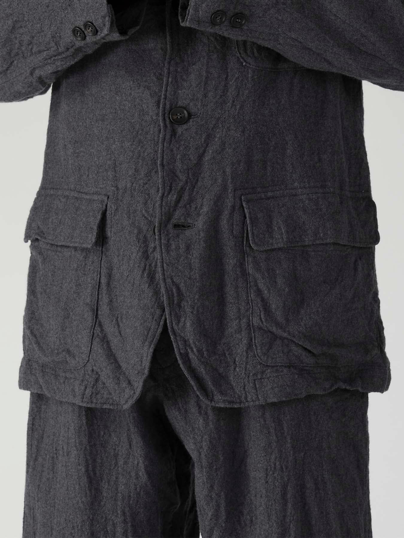 【Y's for men × MASSES】 MA/ SHRINK 4 BUTTONS JACKET