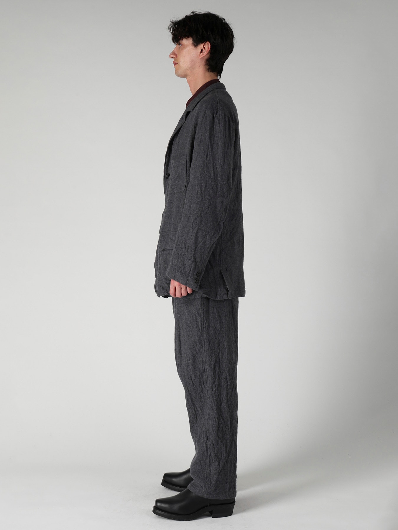 【Y's for men × MASSES】 MA/ SHRINK 4 BUTTONS JACKET