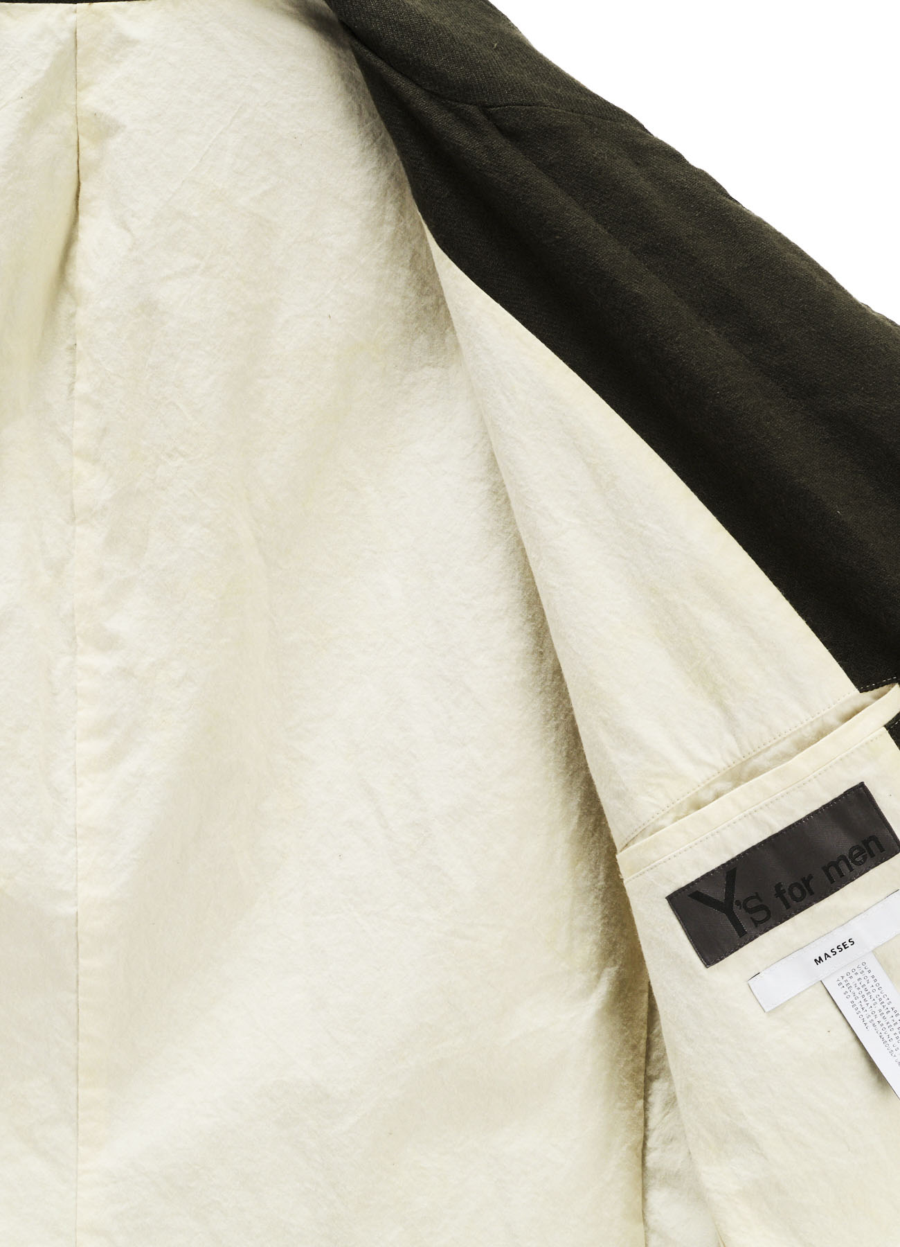 【Y's for men × MASSES】 MA/ P/H JACKET