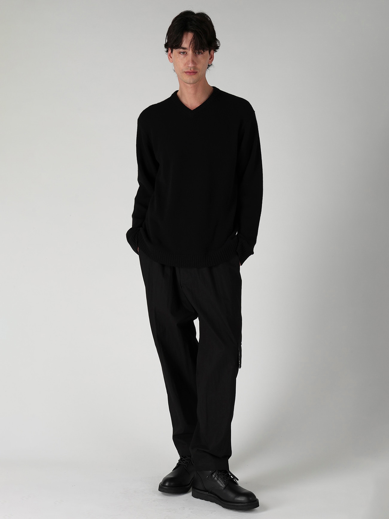 CASHMERE V-NECK PULLOVER