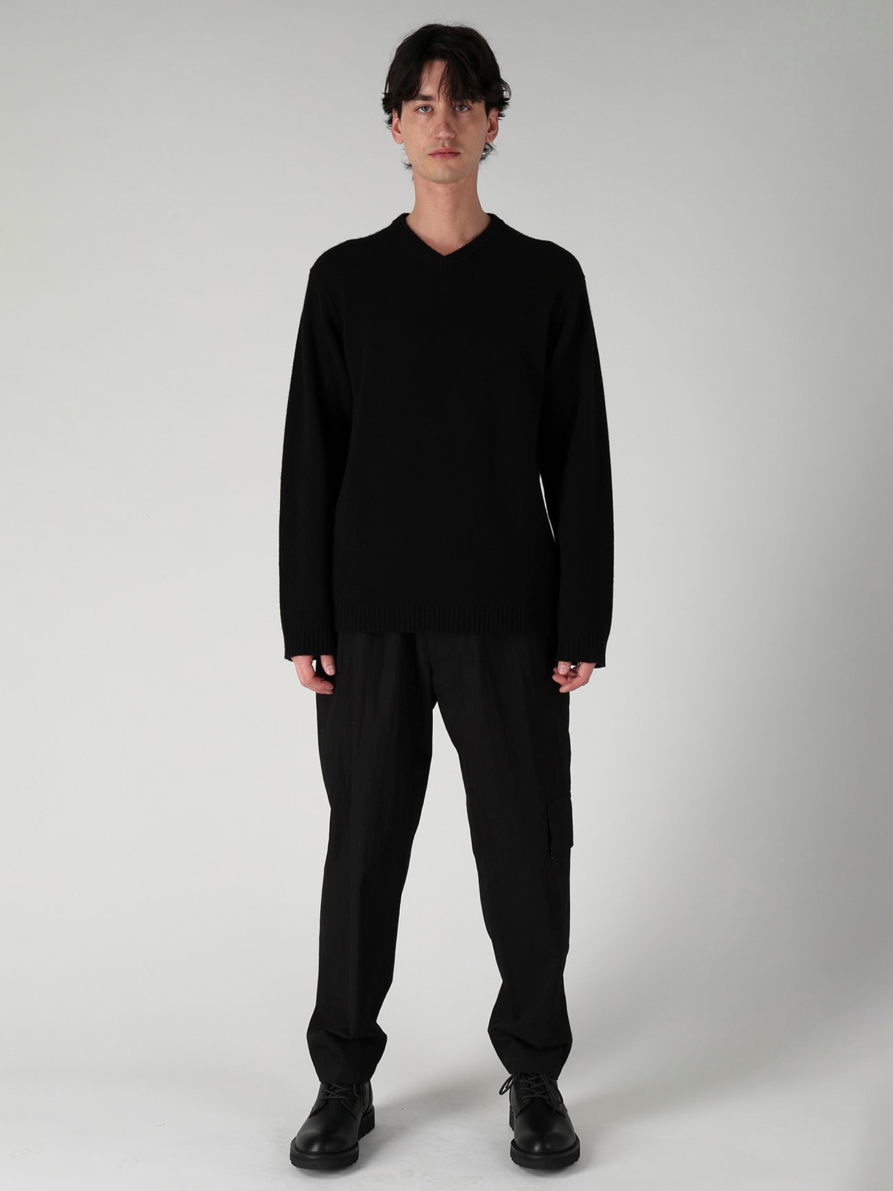 CASHMERE V-NECK PULLOVER