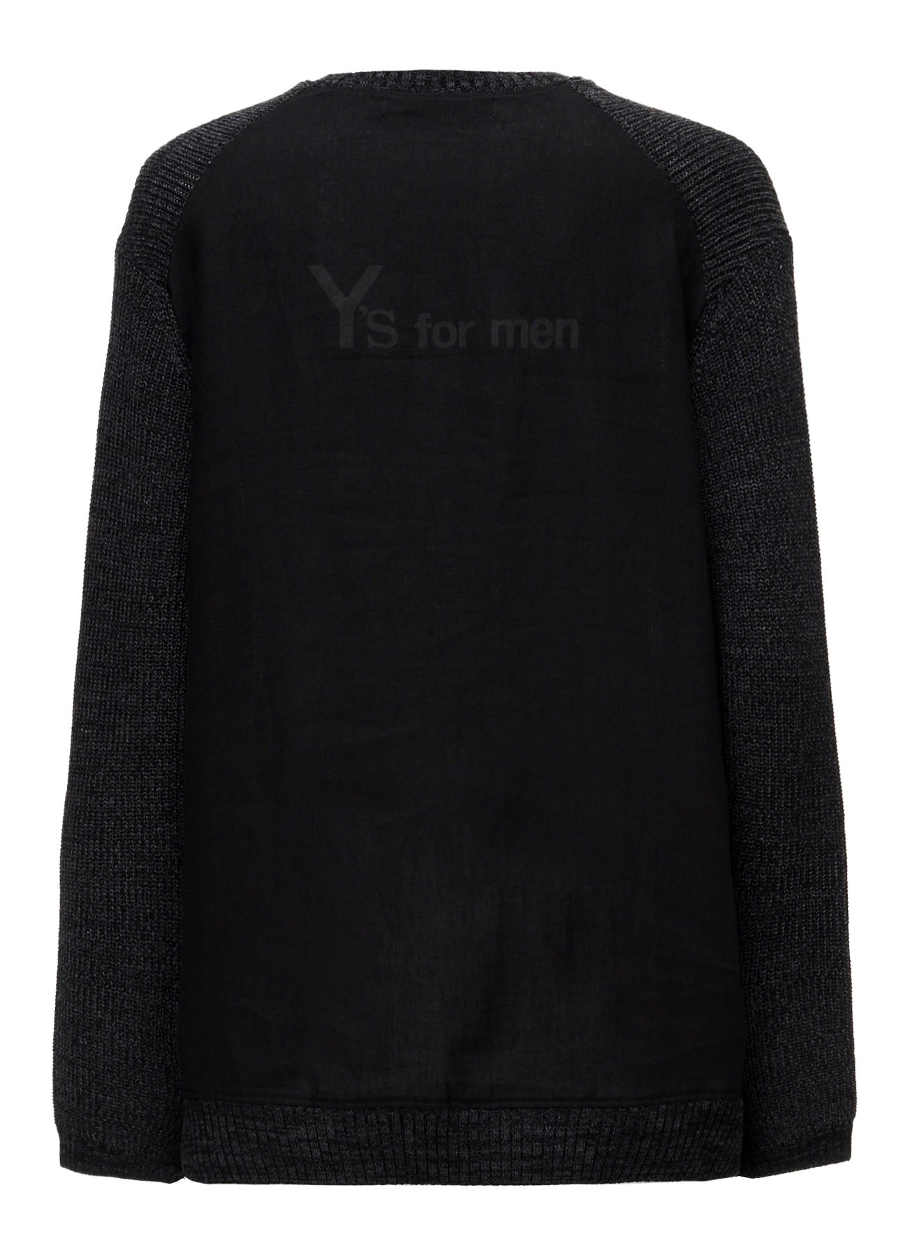 YFM LOGO ROUND NECK KNIT PO