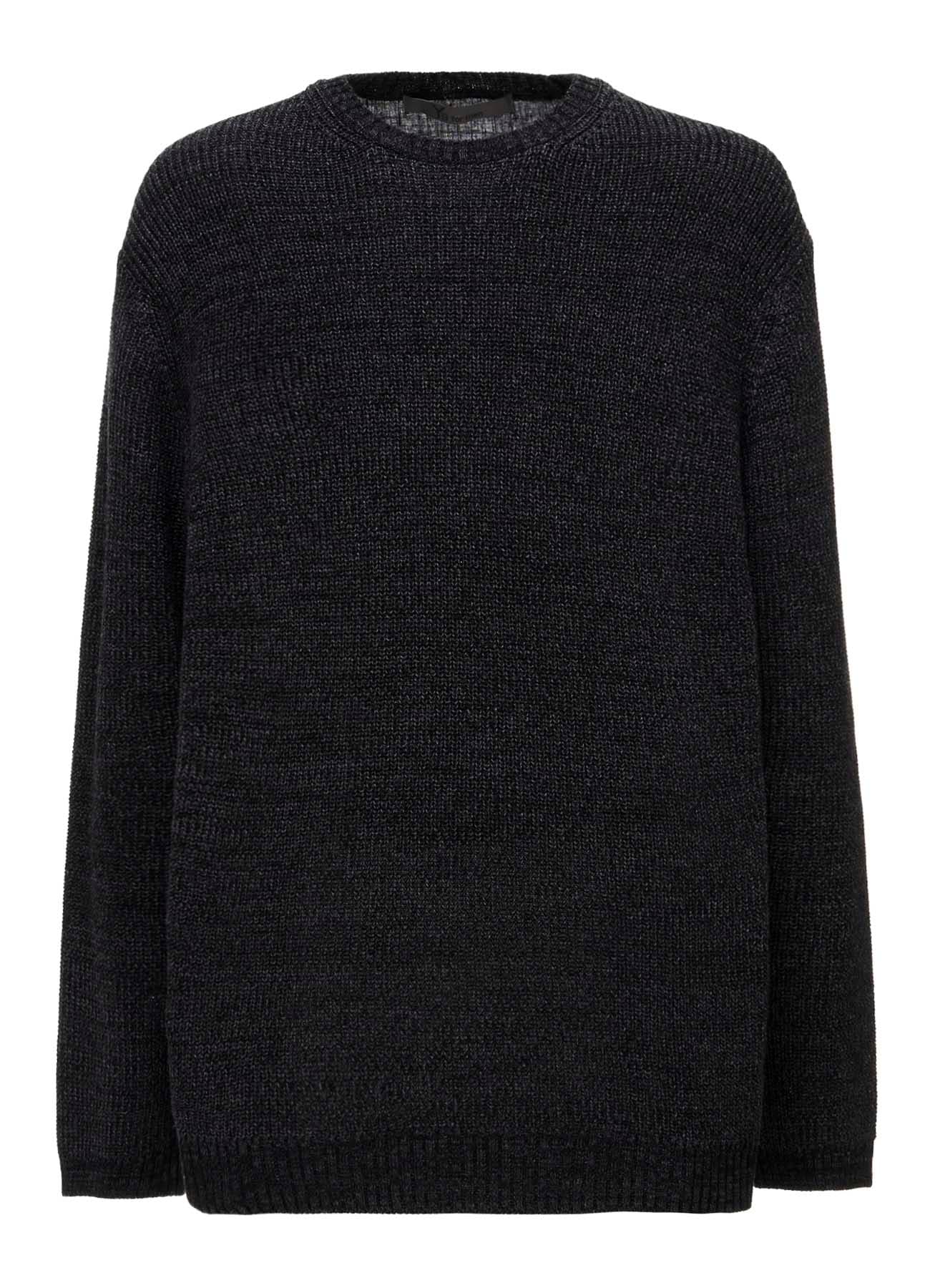 YFM LOGO ROUND NECK KNIT PO