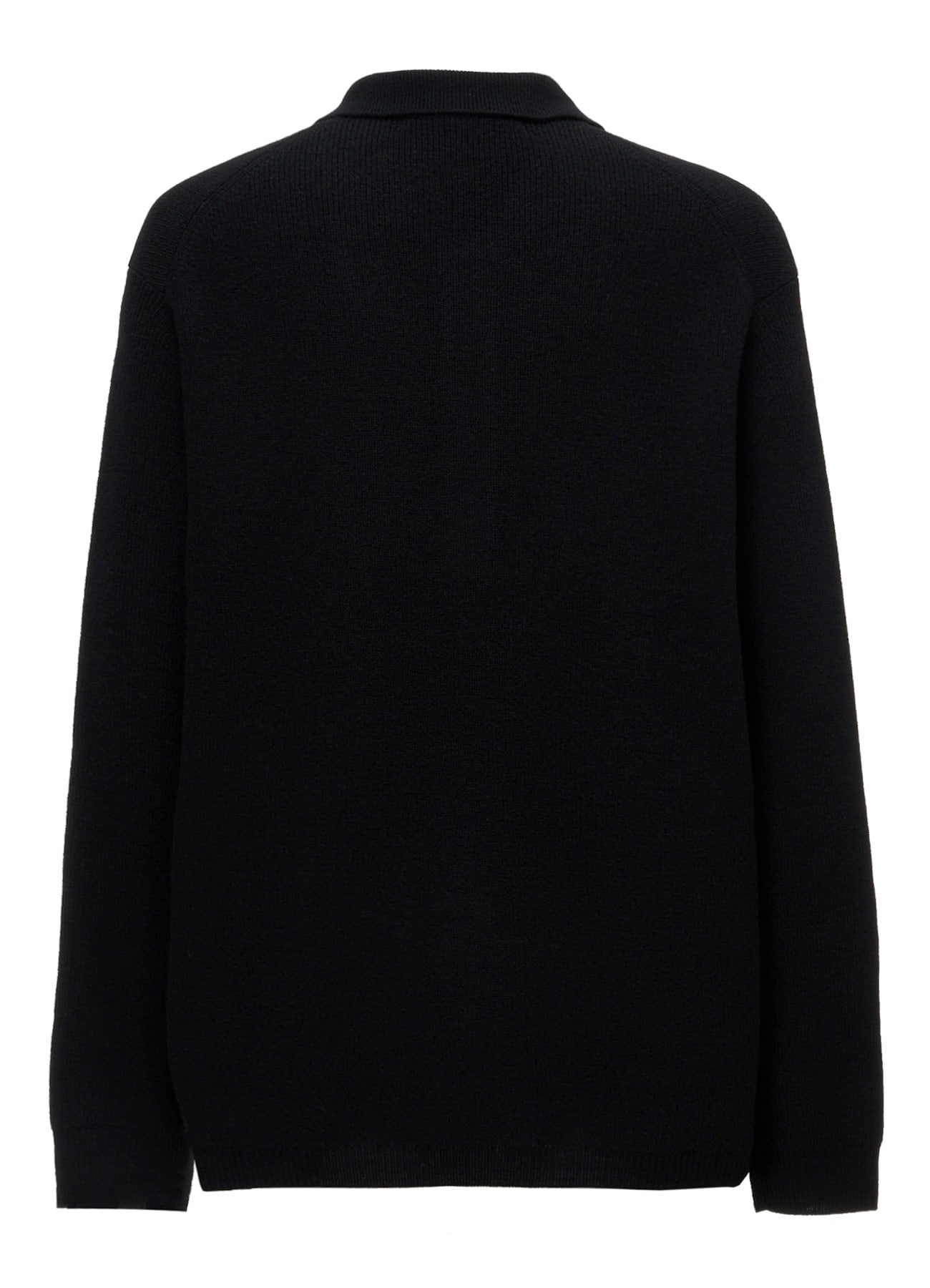 LONG SLEEVE KNIT POLO