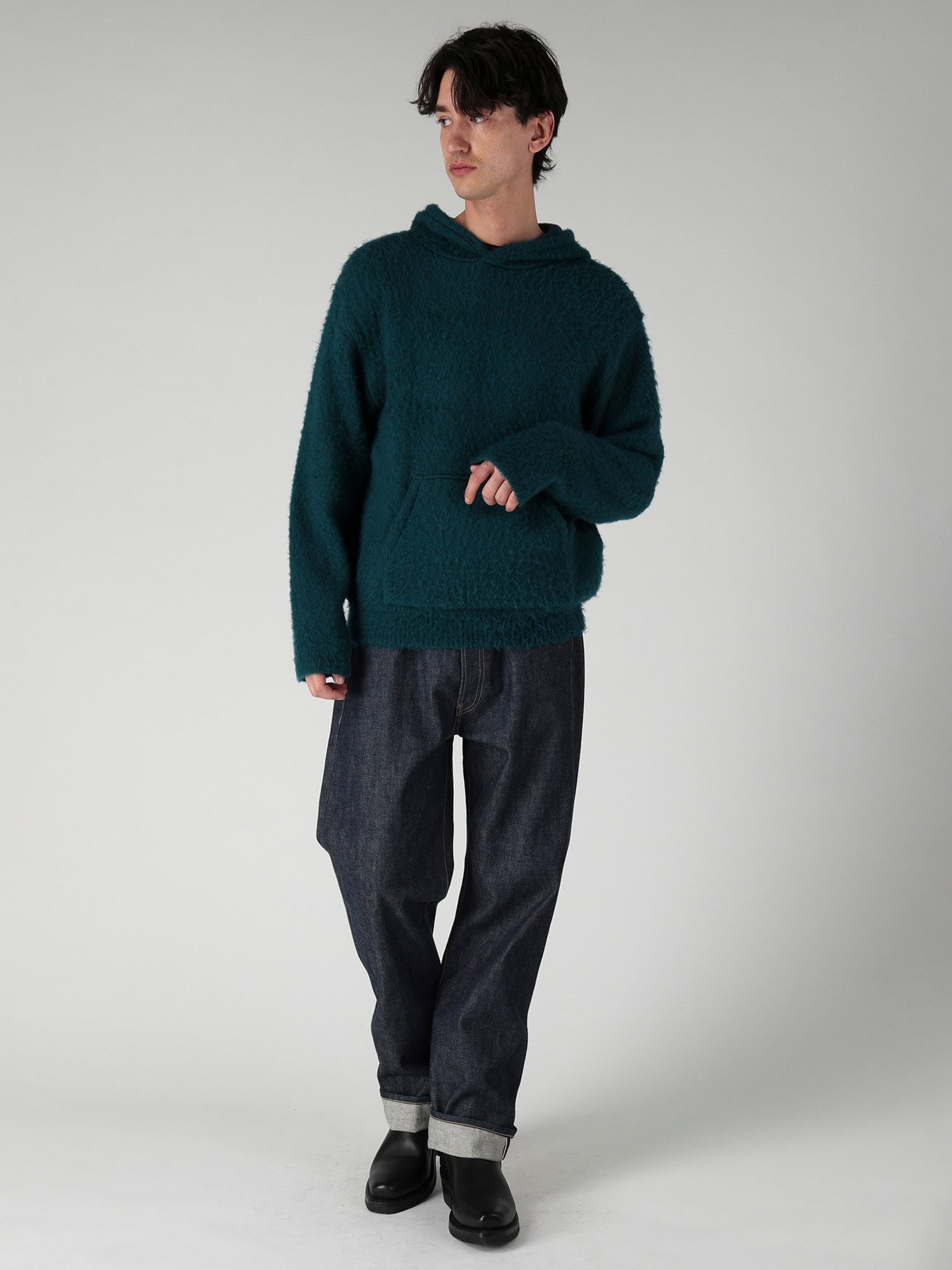 【Y's for men × MASSES】KNIT HOODIE
