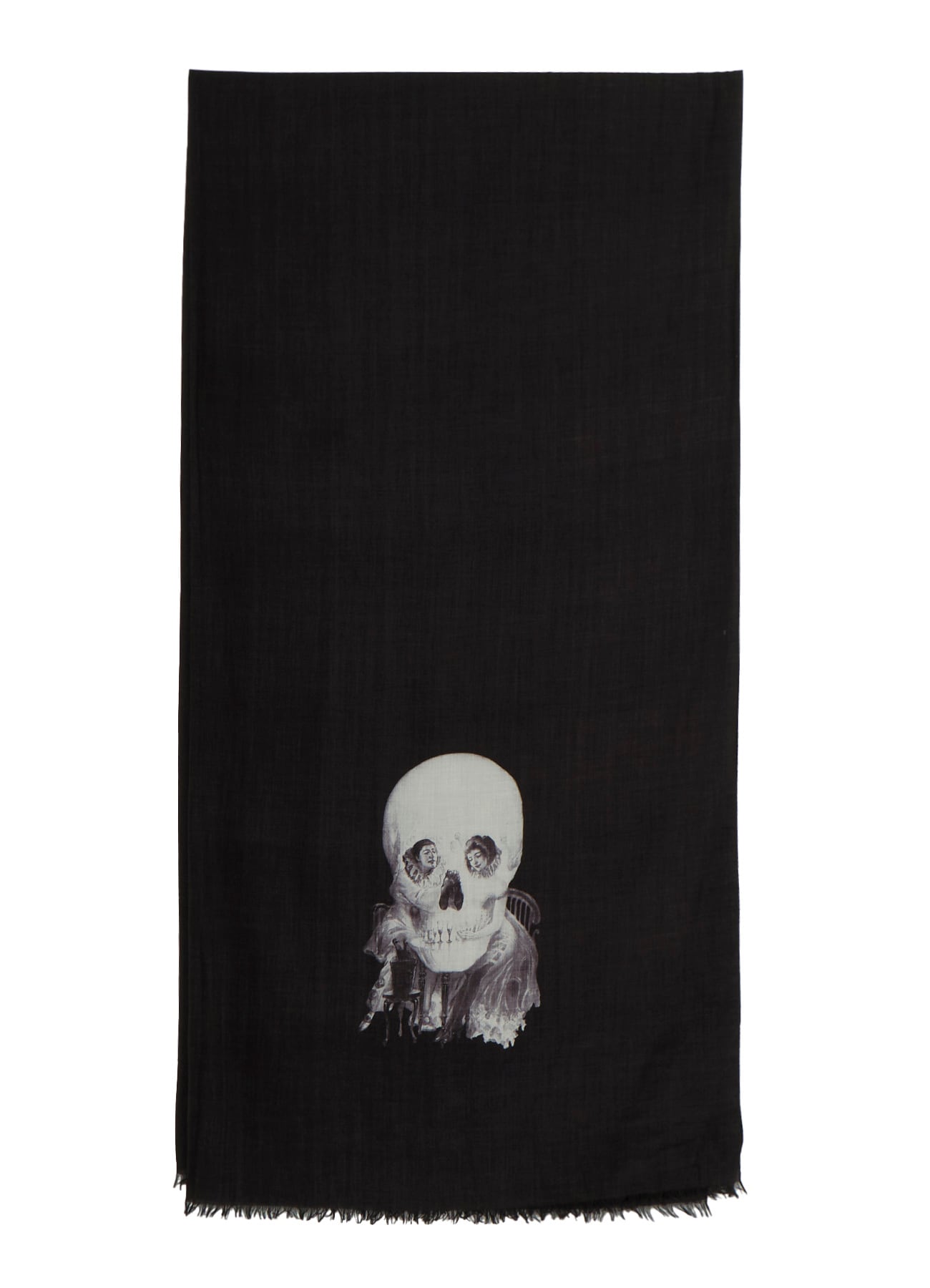 SKULL PRINT STOLE TYPE2