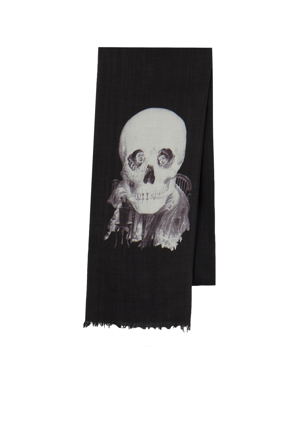 SKULL PRINT STOLE TYPE2