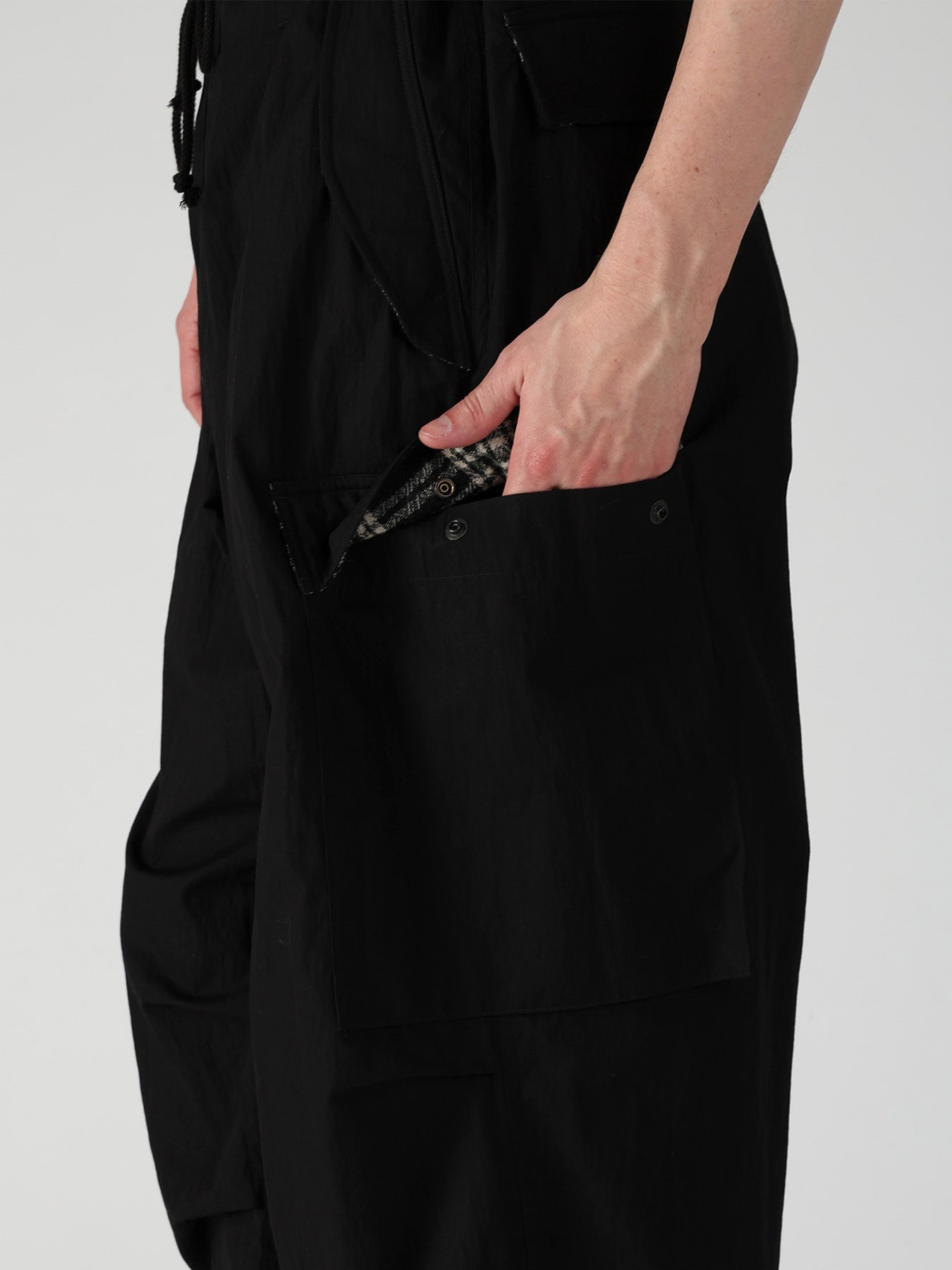C/NY WEATHER CARGO PANTS(XS BLACK): Y's for men｜THE SHOP YOHJI
