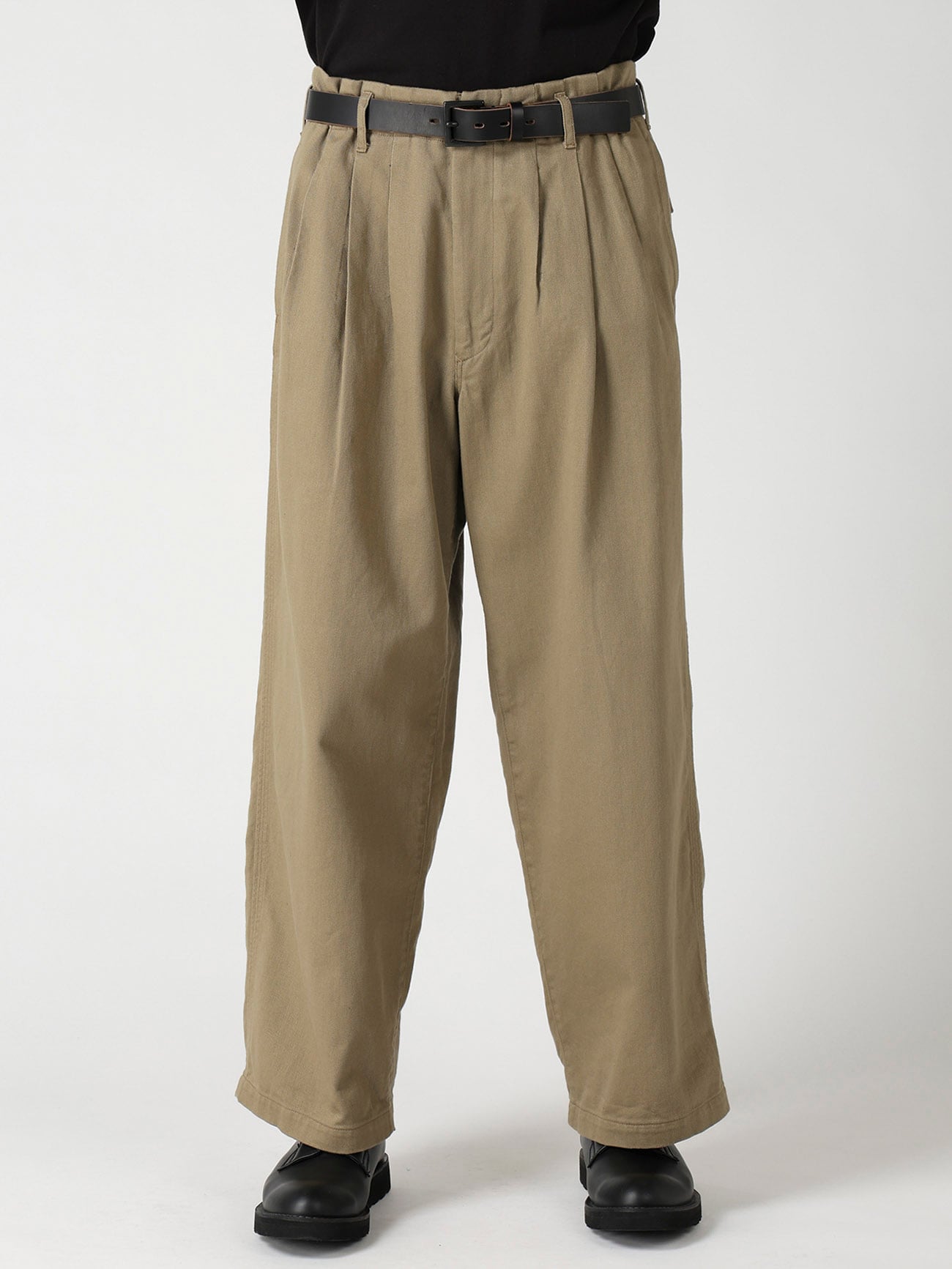 SPOTTED KATSURAGI 6 TUCKS PANTS