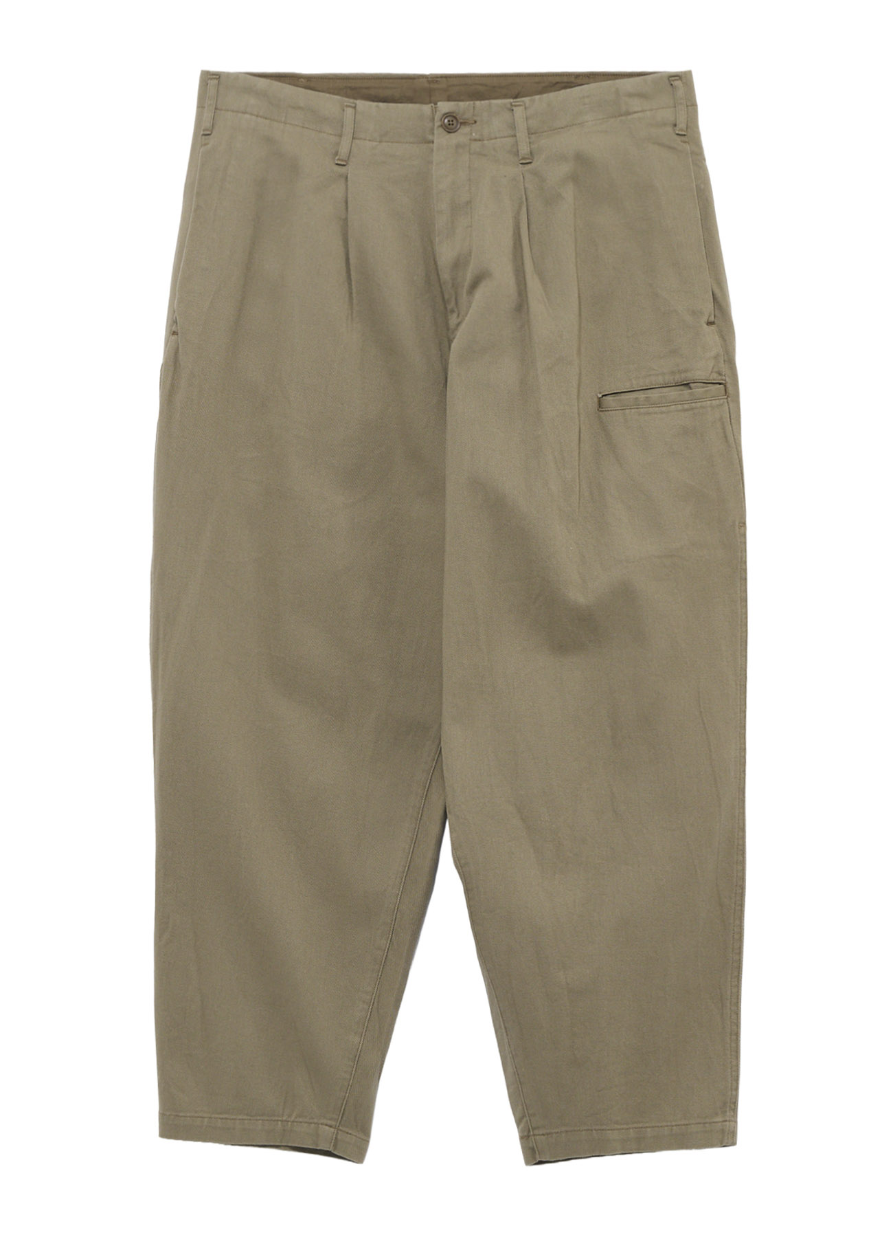SPOTTED KATSURAGI OUTSIDE TUCK PANTS