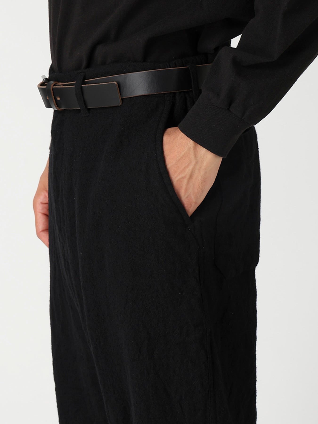 【Y's for men × MASSES】 MA/ SHRINK OUT POCKET PANTS