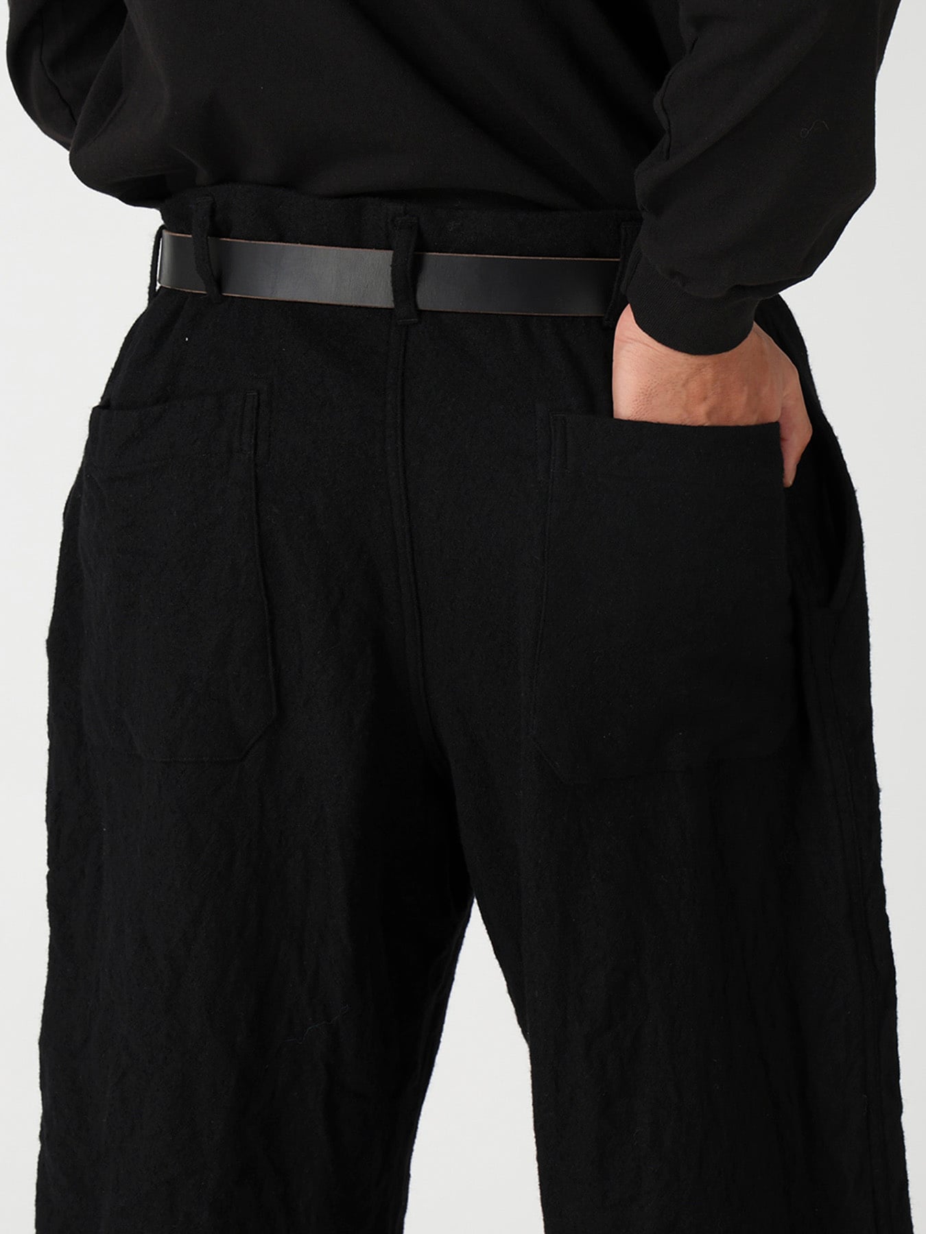 【Y's for men × MASSES】 MA/ SHRINK OUT POCKET PANTS
