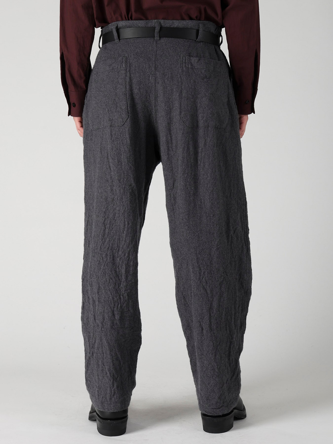 【Y's for men × MASSES】 MA/ SHRINK OUT POCKET PANTS