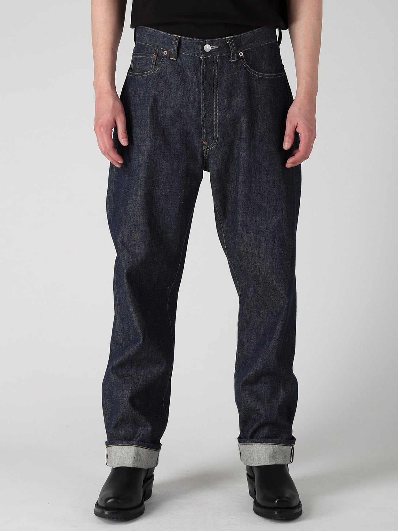 【Y's for men × MASSES】DENIM PANTS RIGID INDIGO