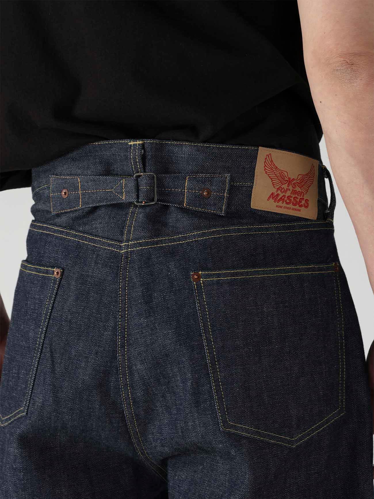 【Y's for men × MASSES】DENIM PANTS RIGID INDIGO