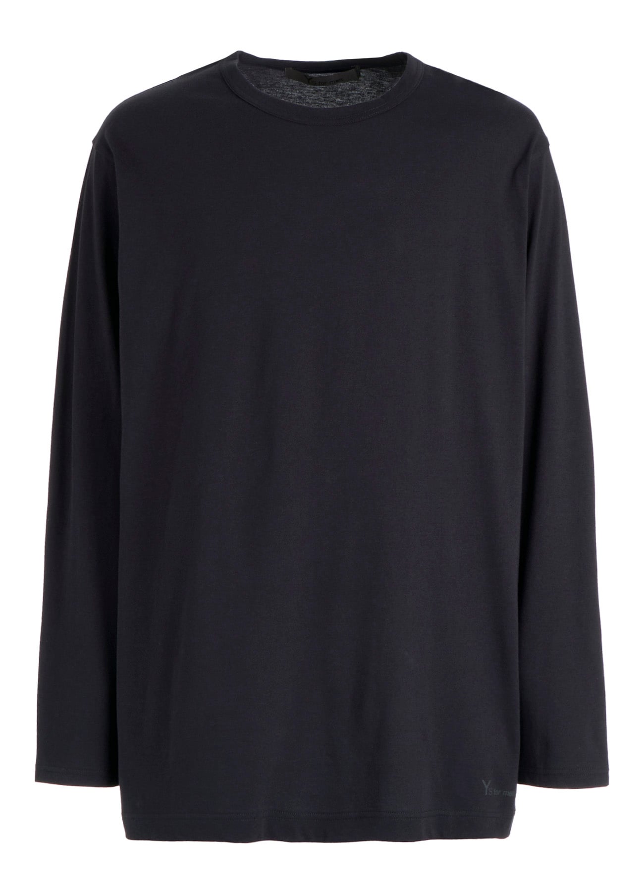 Y's for men LOGO PRINT LONG SLEEVE T-SHIRT