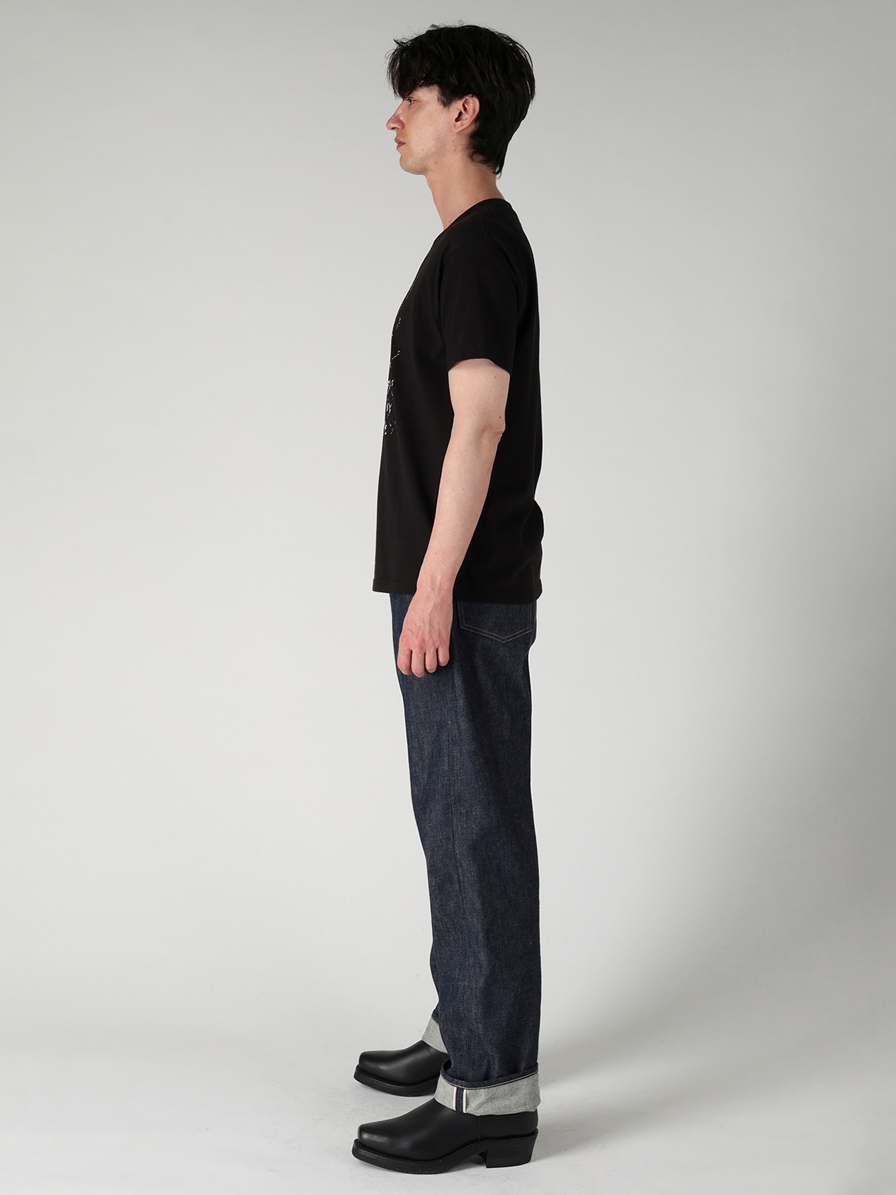 【Y's for men × MASSES】SMOKE PRINT SHORT SLEEVE T-SHIRT