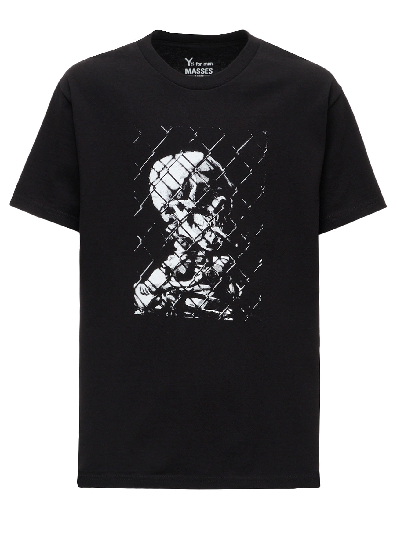 【Y's for men × MASSES】SMOKE PRINT SHORT SLEEVE T-SHIRT