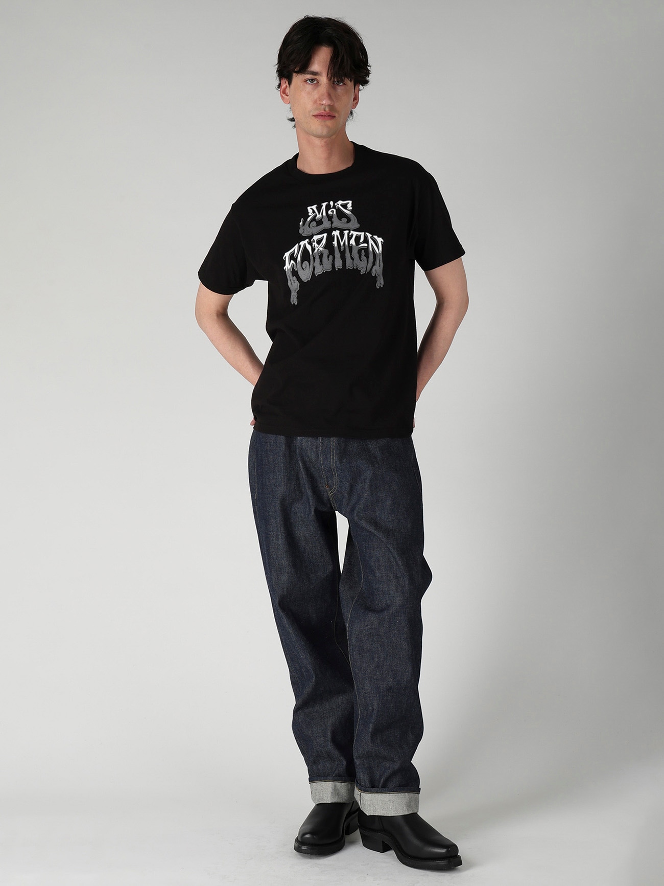 【Y's for men × MASSES】JOINT PRINT SHORT SLEEVE T-SHIRT