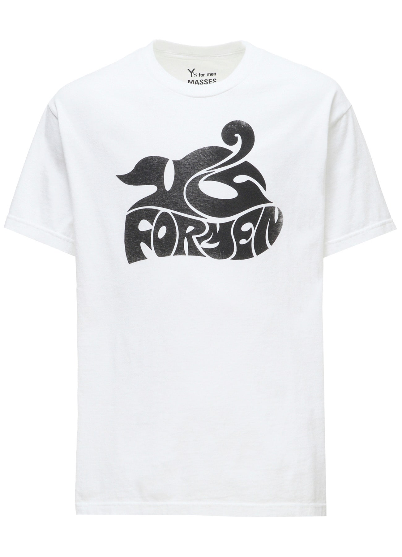【Y's for men × MASSES】PUZZLE PRINT SHORT SLEEVE T-SHIRT