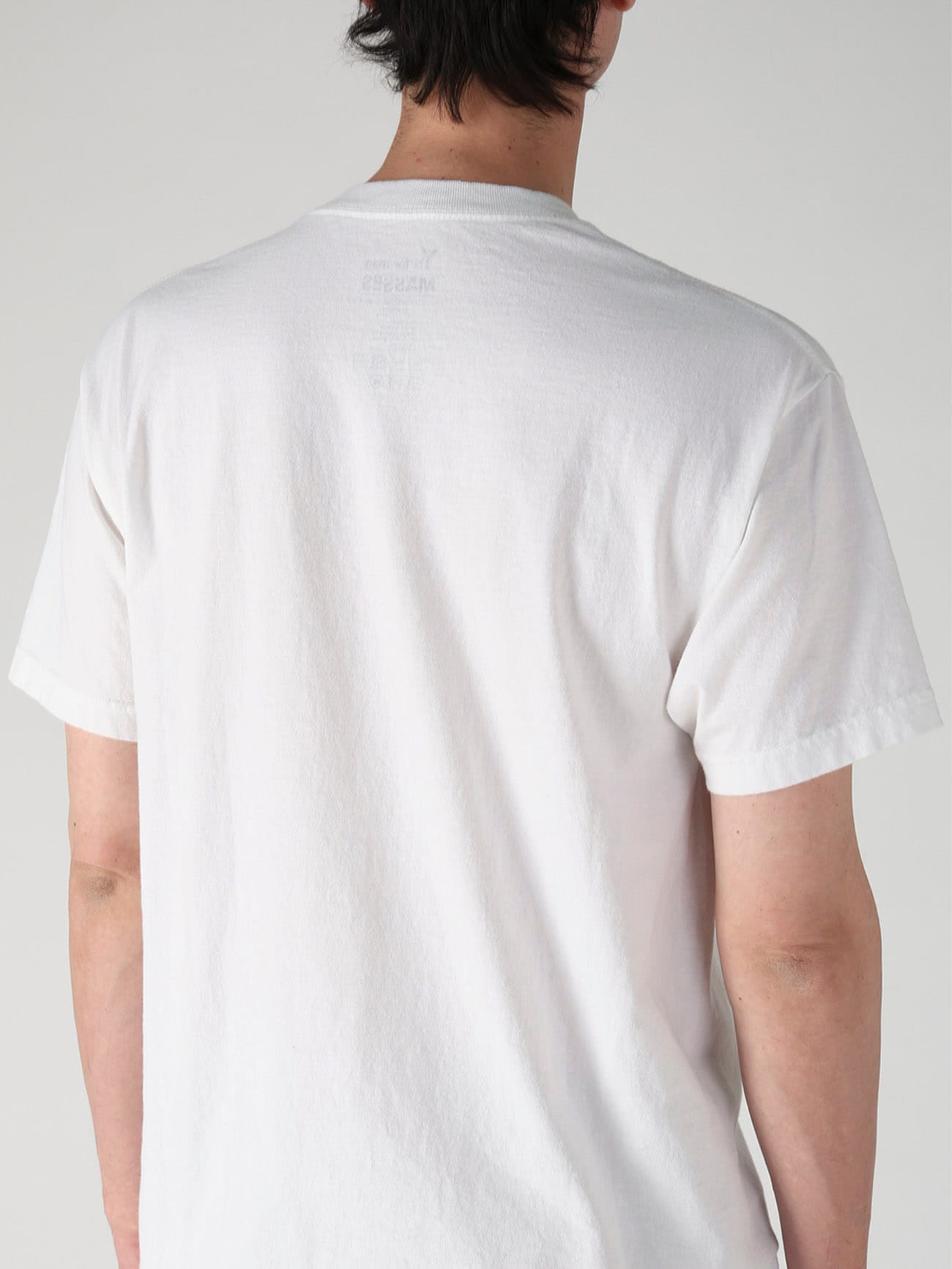 【Y's for men × MASSES】PUZZLE PRINT SHORT SLEEVE T-SHIRT
