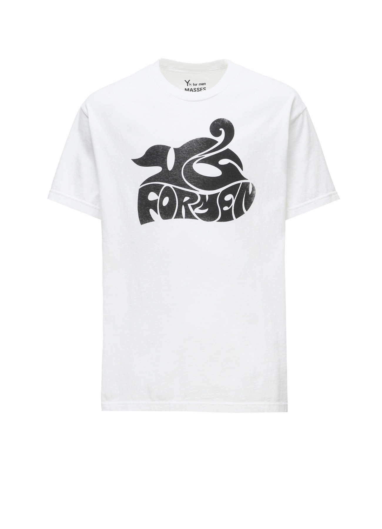 【Y's for men × MASSES】PUZZLE PRINT SHORT SLEEVE T-SHIRT