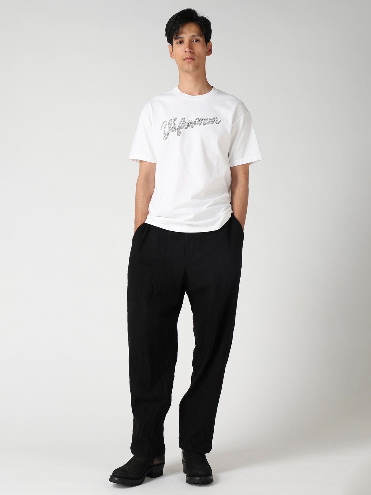 【Y's for men × MASSES】ROPE PRINT SHORT SLEEVE T-SHIRT