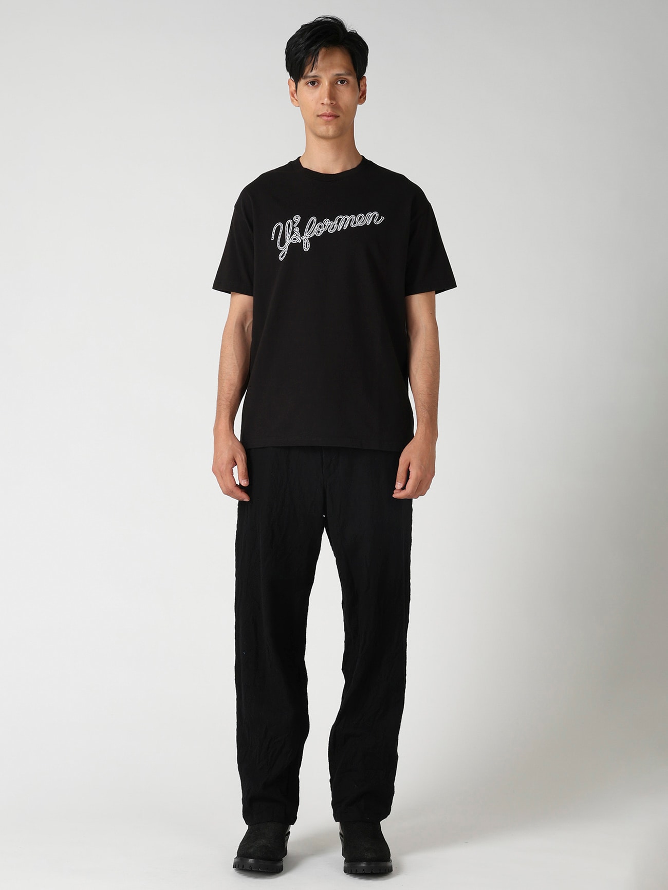 【Y's for men × MASSES】ROPE PRINT SHORT SLEEVE T-SHIRT