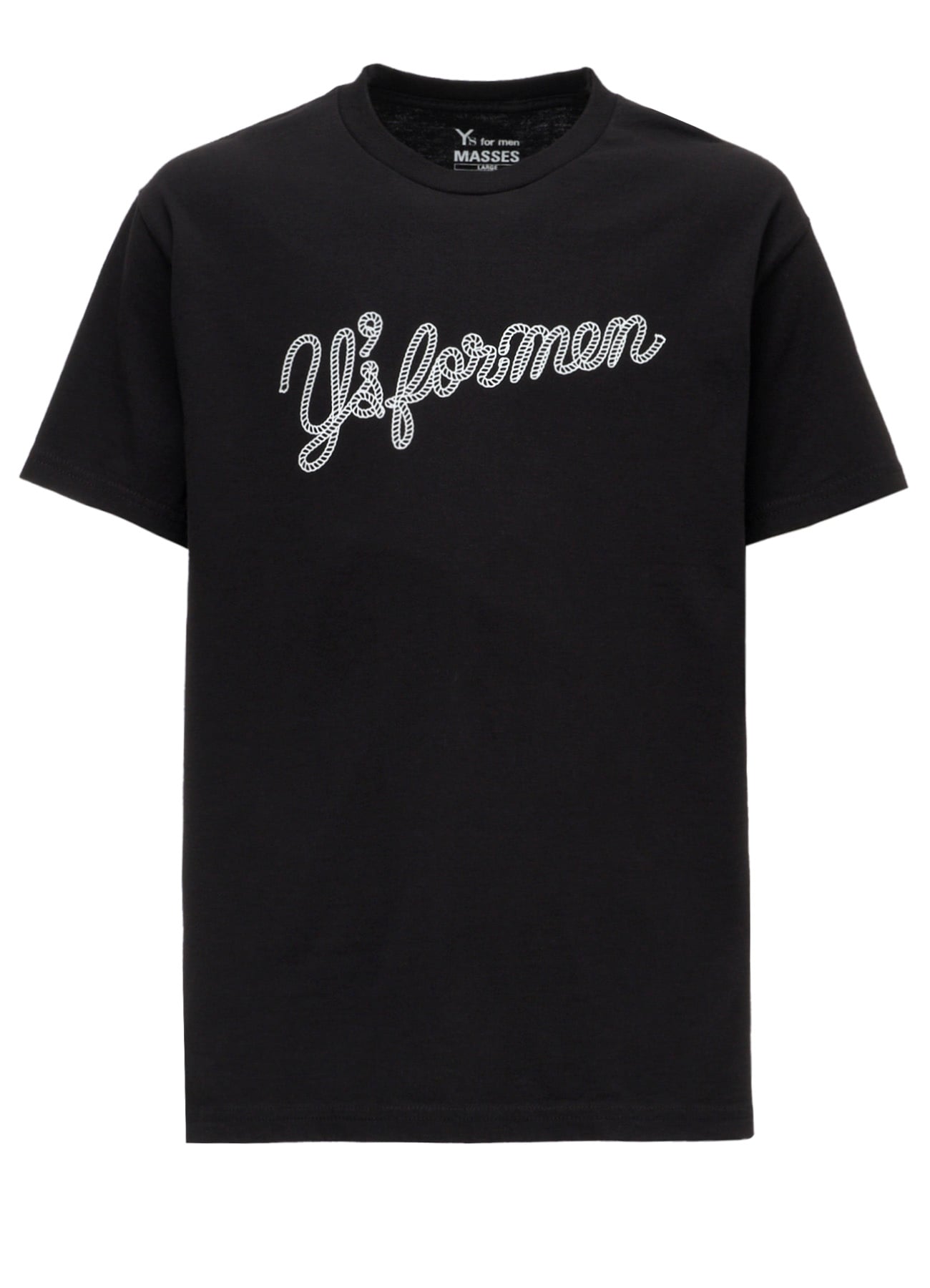 【Y's for men × MASSES】ROPE PRINT SHORT SLEEVE T-SHIRT