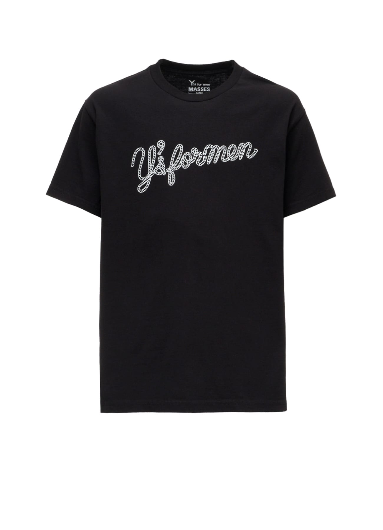 【Y's for men × MASSES】ROPE PRINT SHORT SLEEVE T-SHIRT