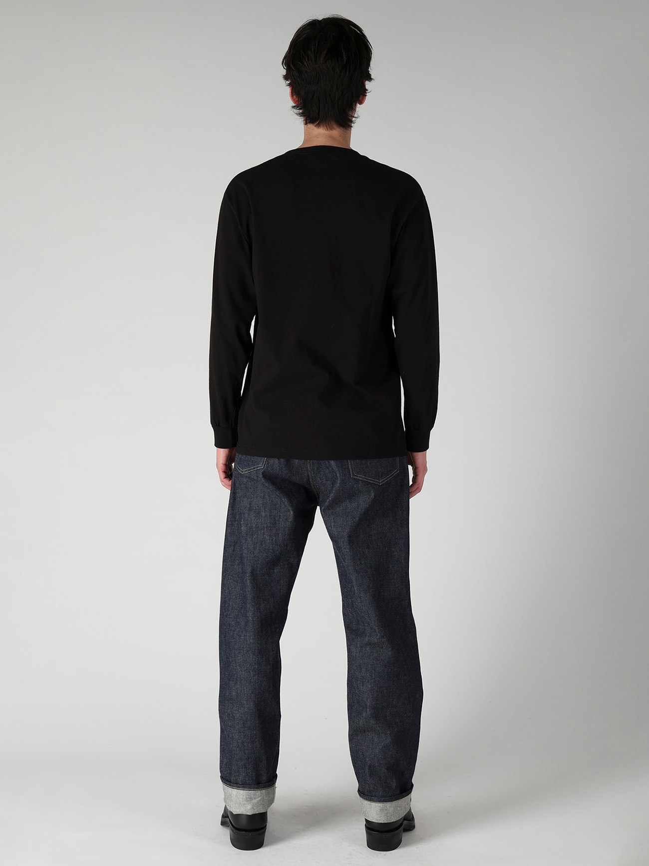 【Y's for men × MASSES】SMOKE PRINT LONG SLEEVE T-SHIRT