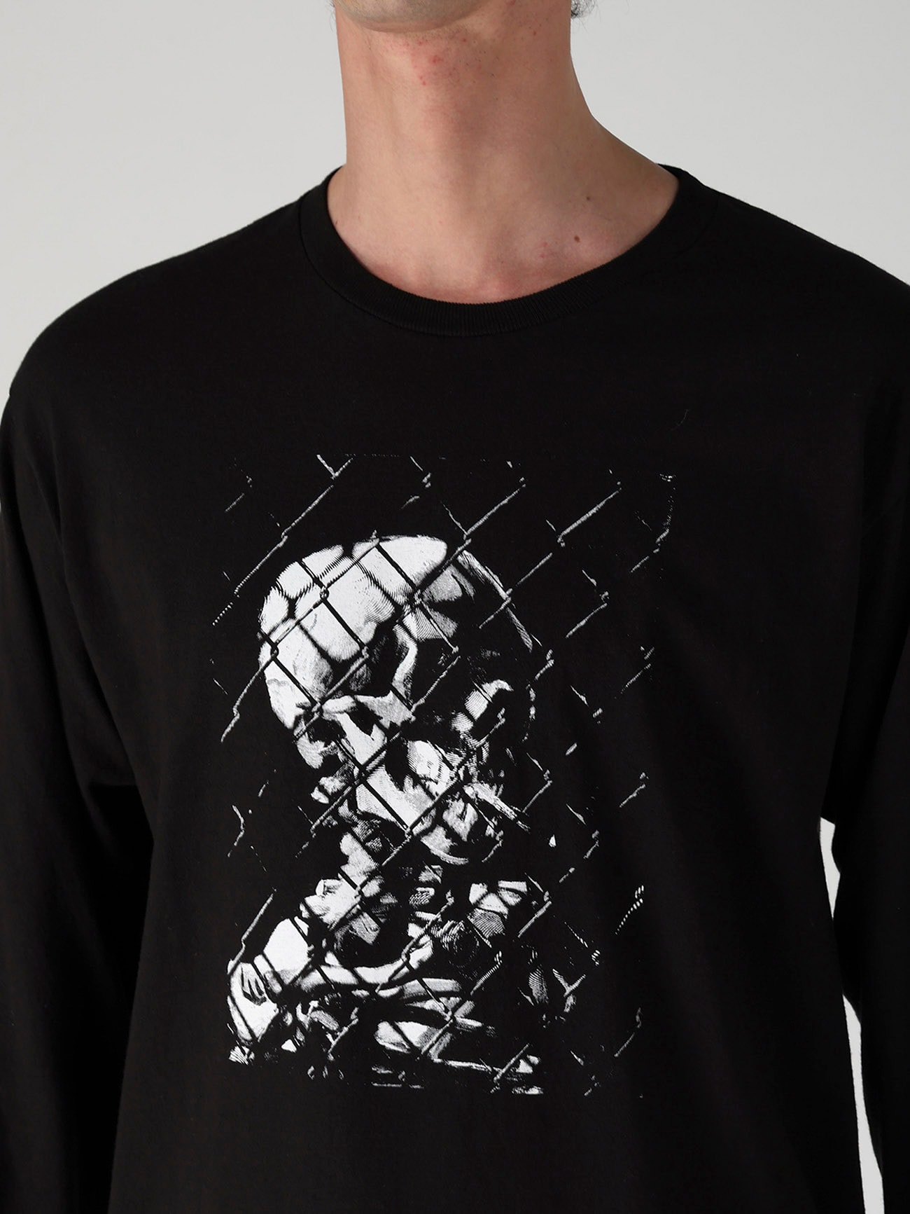 【Y's for men × MASSES】SMOKE PRINT LONG SLEEVE T-SHIRT