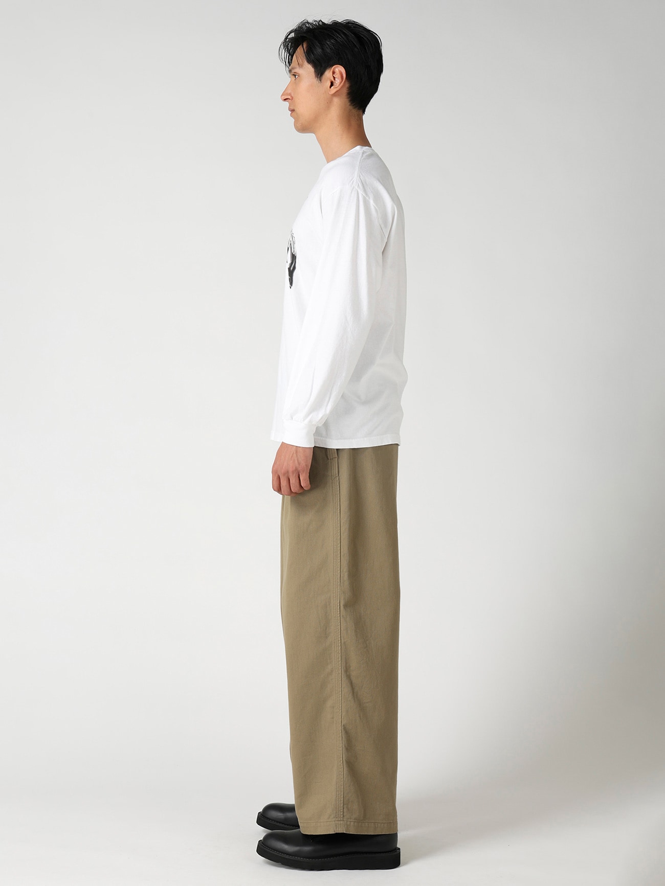 【Y's for men × MASSES】JOINT PRINT LONG SLEEVE T-SHIRT