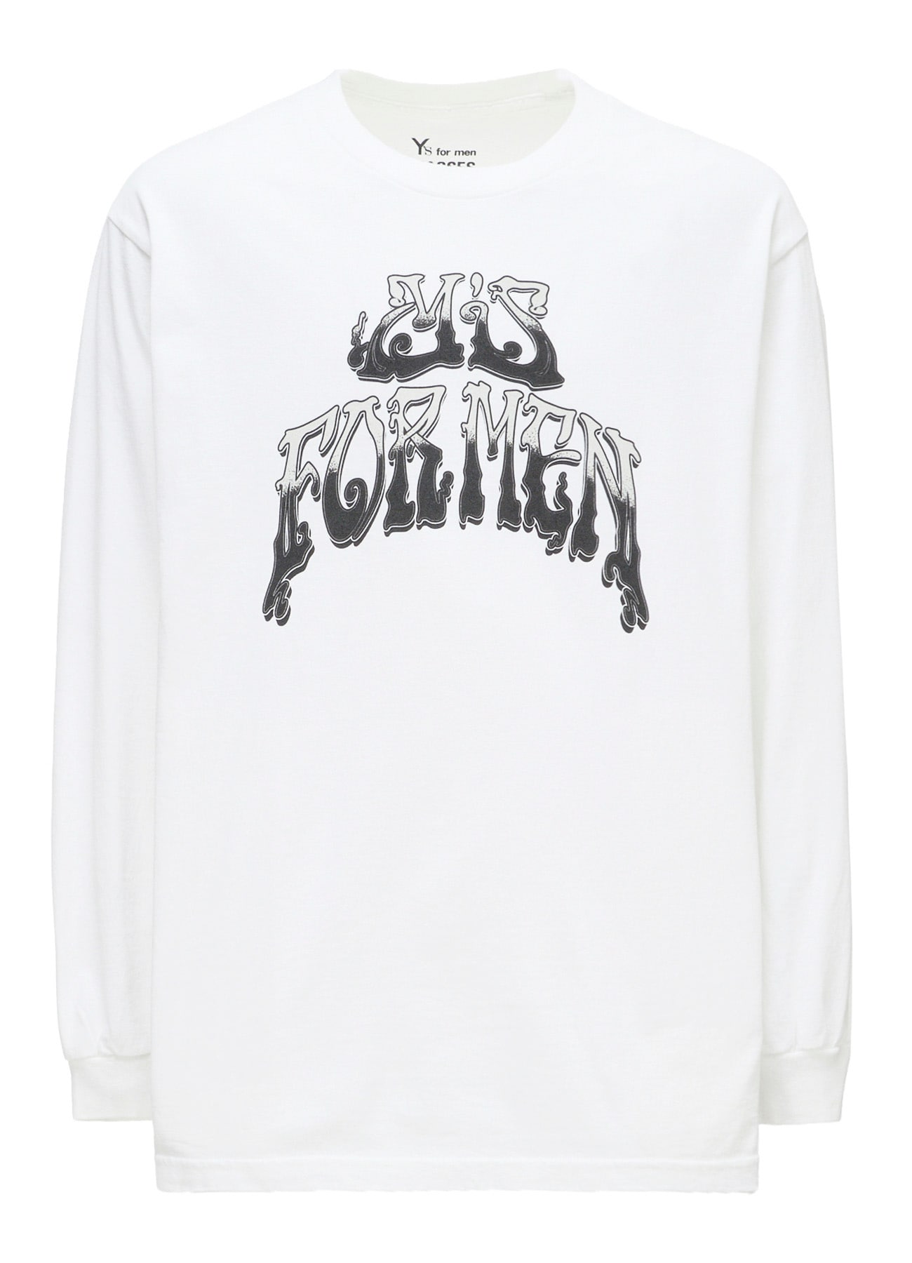 【Y's for men × MASSES】JOINT PRINT LONG SLEEVE T-SHIRT