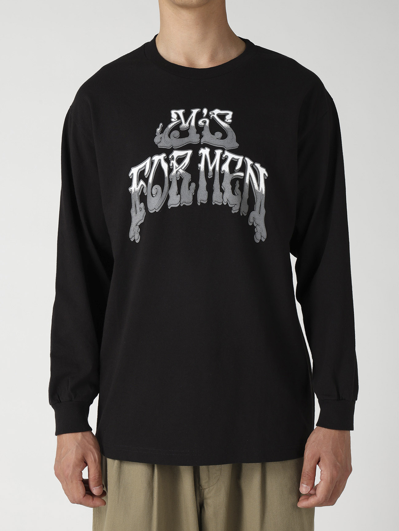 【Y's for men × MASSES】JOINT PRINT LONG SLEEVE T-SHIRT