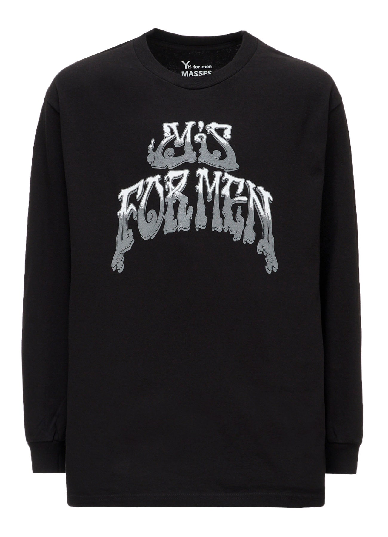 【Y's for men × MASSES】JOINT PRINT LONG SLEEVE T-SHIRT