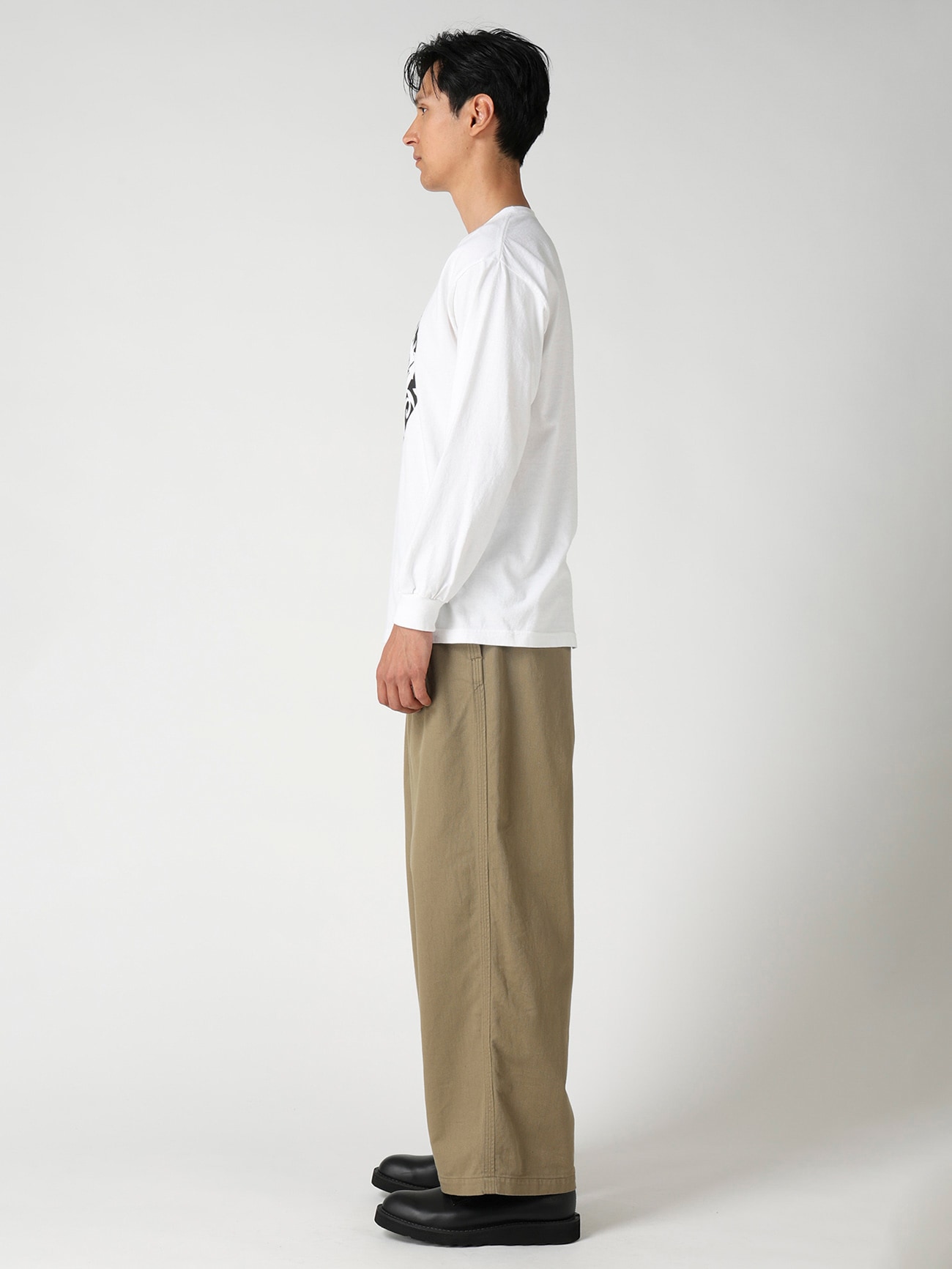 【Y's for men × MASSES】LIPS PRINT LONG SLEEVE T-SHIRT