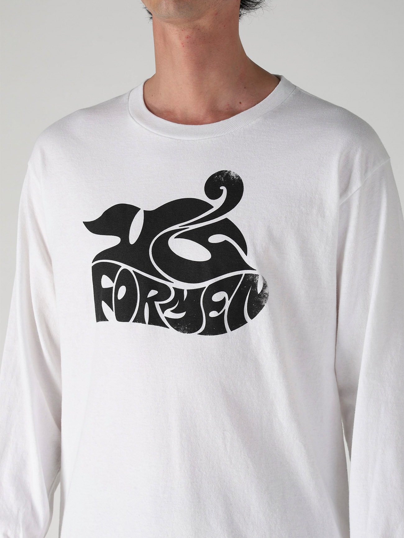 【Y's for men × MASSES】PUZZLE PRINT LONG SLEEVE T-SHIRT