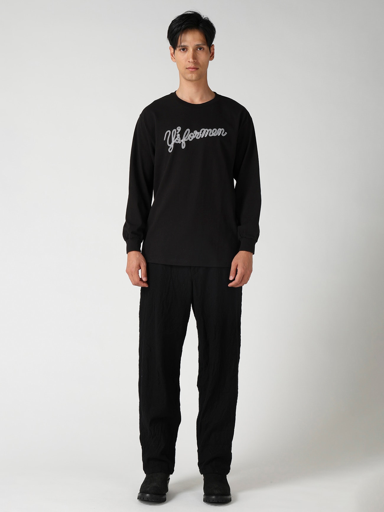 【Y's for men × MASSES】ROPE PRINT LONG SLEEVE T-SHIRT