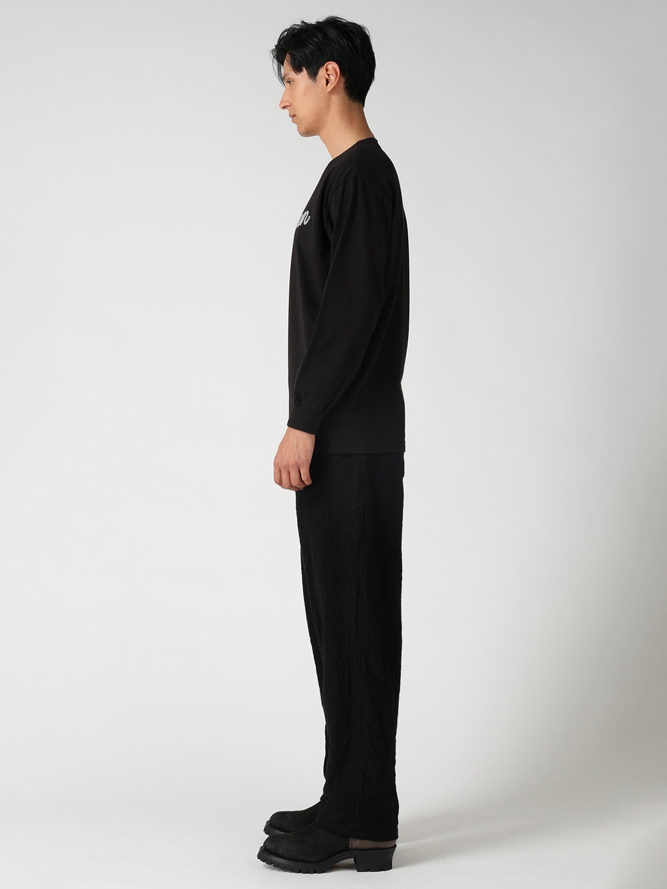 【Y's for men × MASSES】ROPE PRINT LONG SLEEVE T-SHIRT