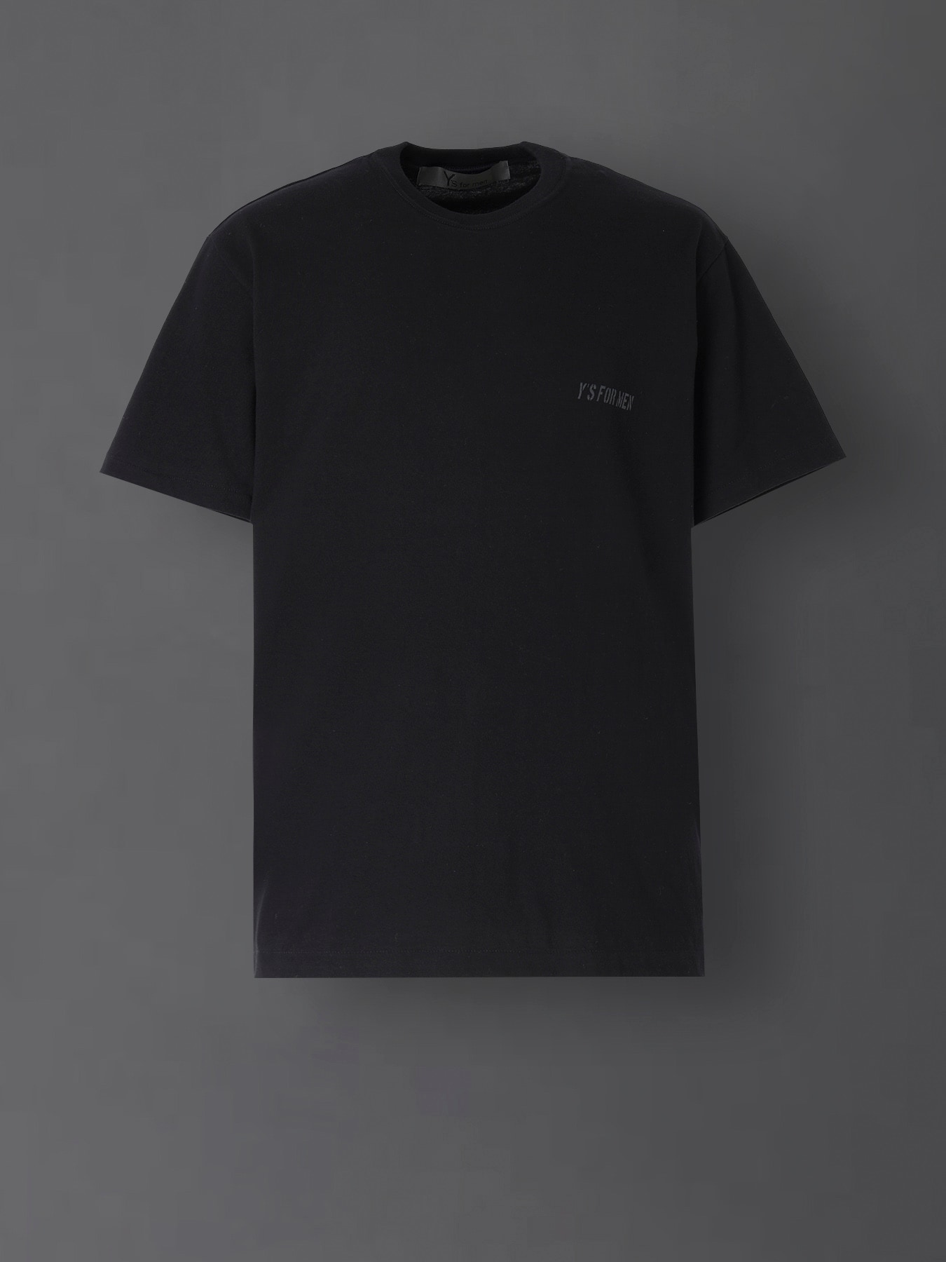 Y's for men LOGO PRINT SHORT SLEEVE T-SHIRT
