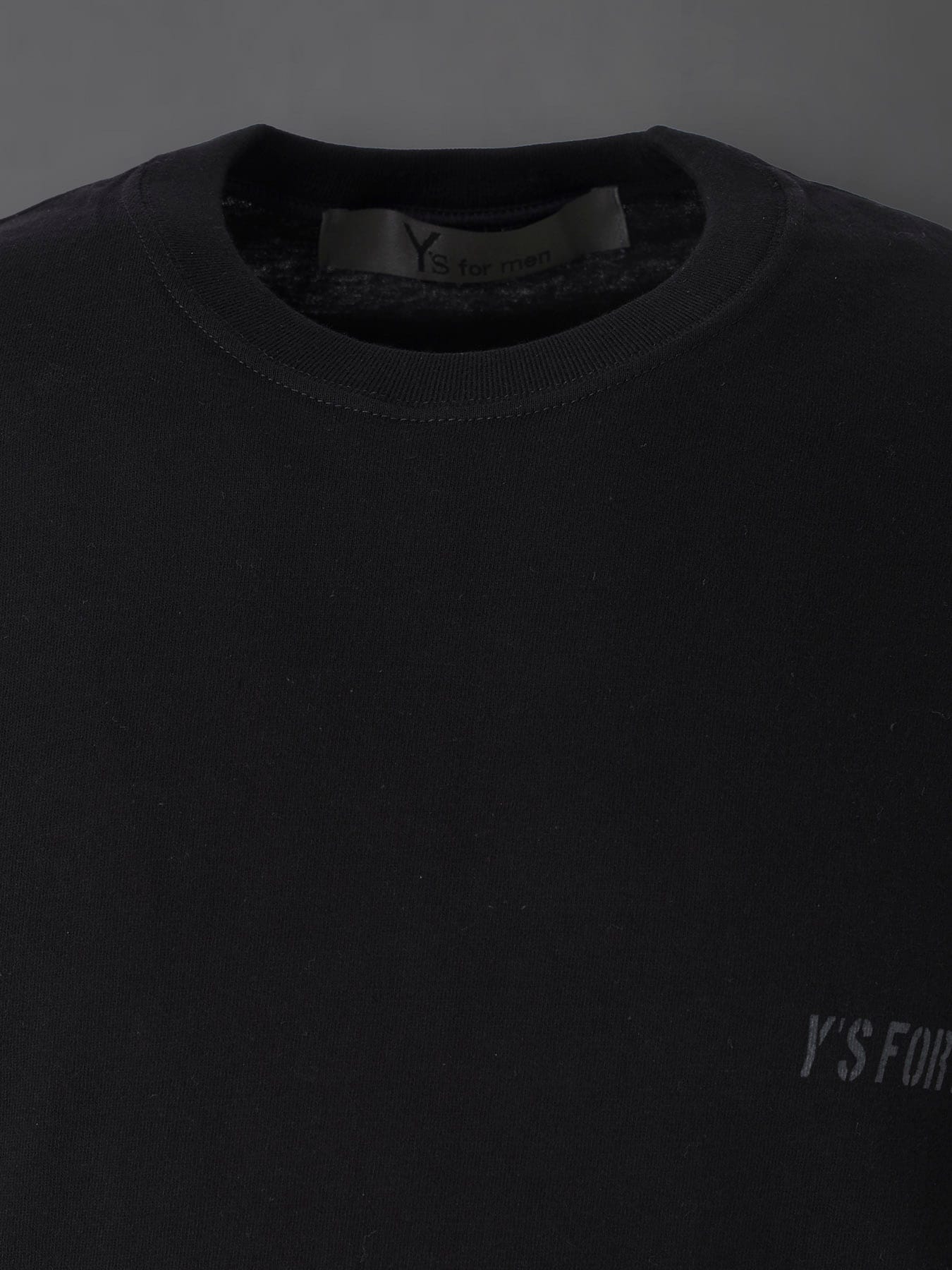 Y's for men LOGO PRINT SHORT SLEEVE T-SHIRT