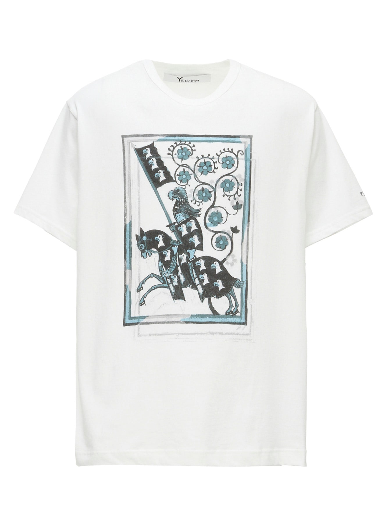 【EXCLUSIVE】KNIGHT PRINT SHORT SLEEVE T-SHIRT