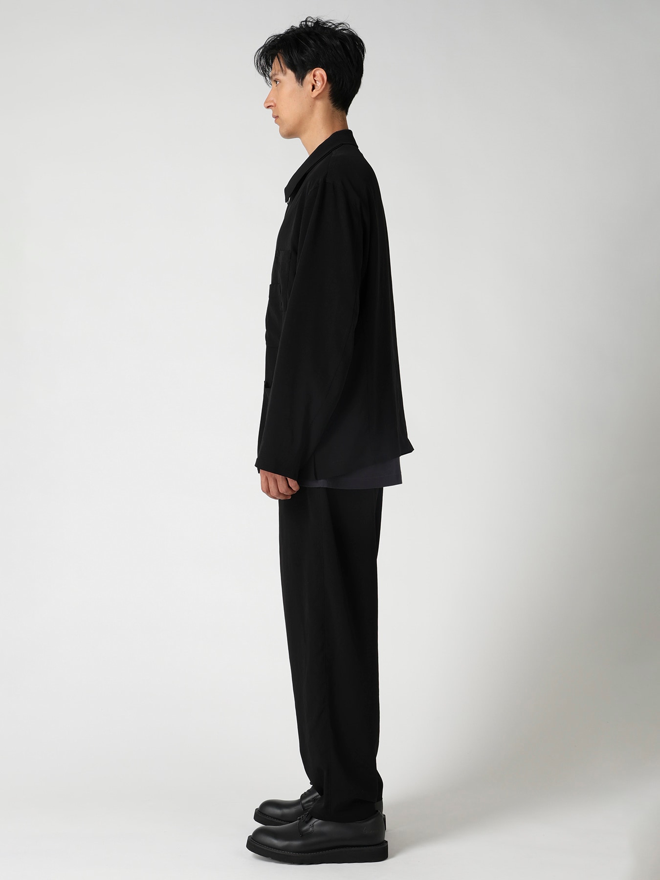 TA TUXEDO FRONT ZIP MULTI-POCKET BLOUSON