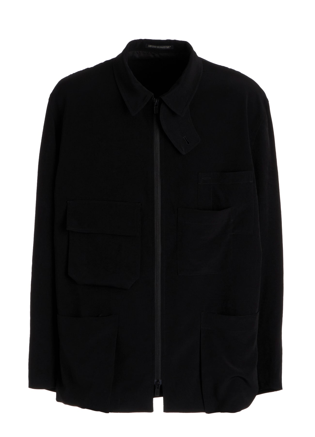 TA TUXEDO FRONT ZIP MULTI-POCKET BLOUSON