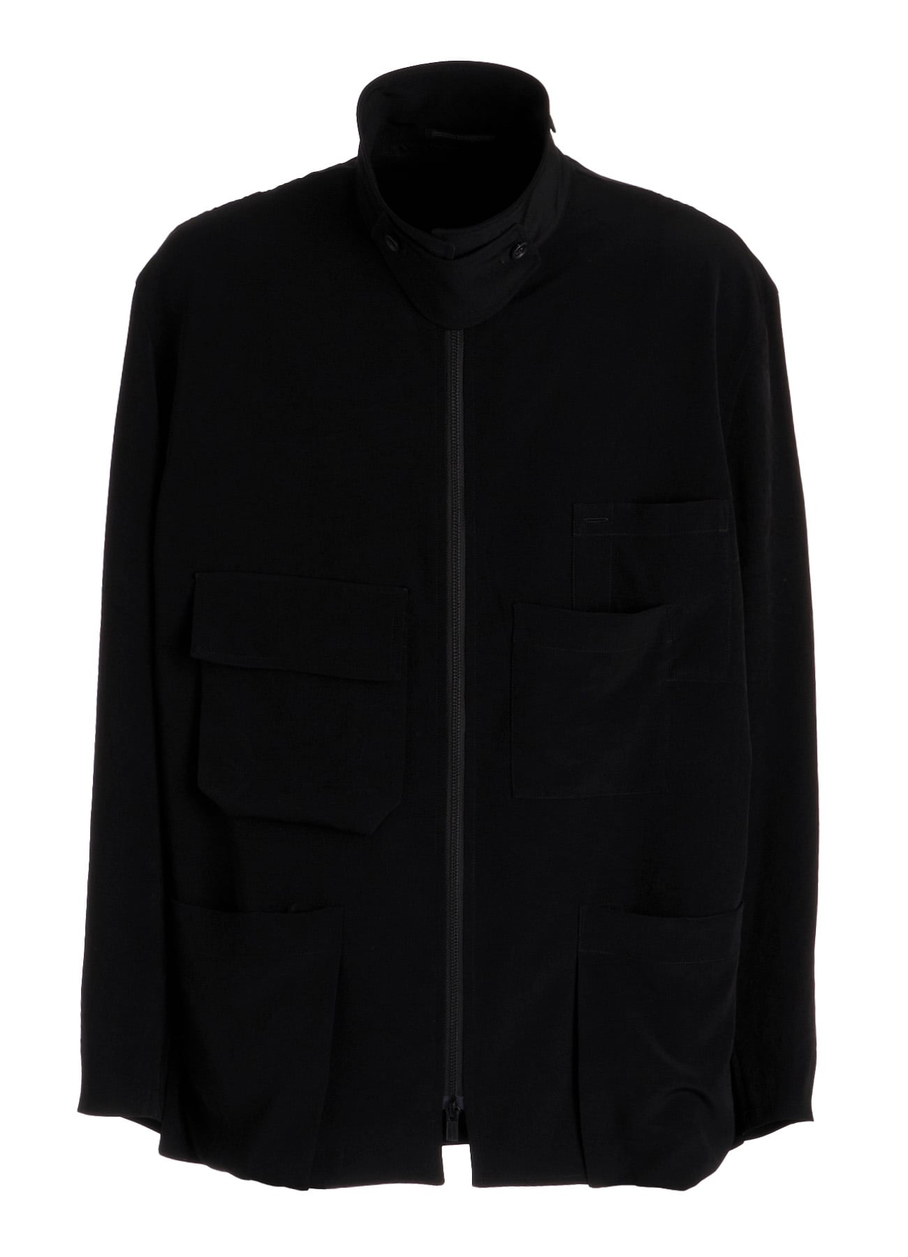 TA TUXEDO FRONT ZIP MULTI-POCKET BLOUSON