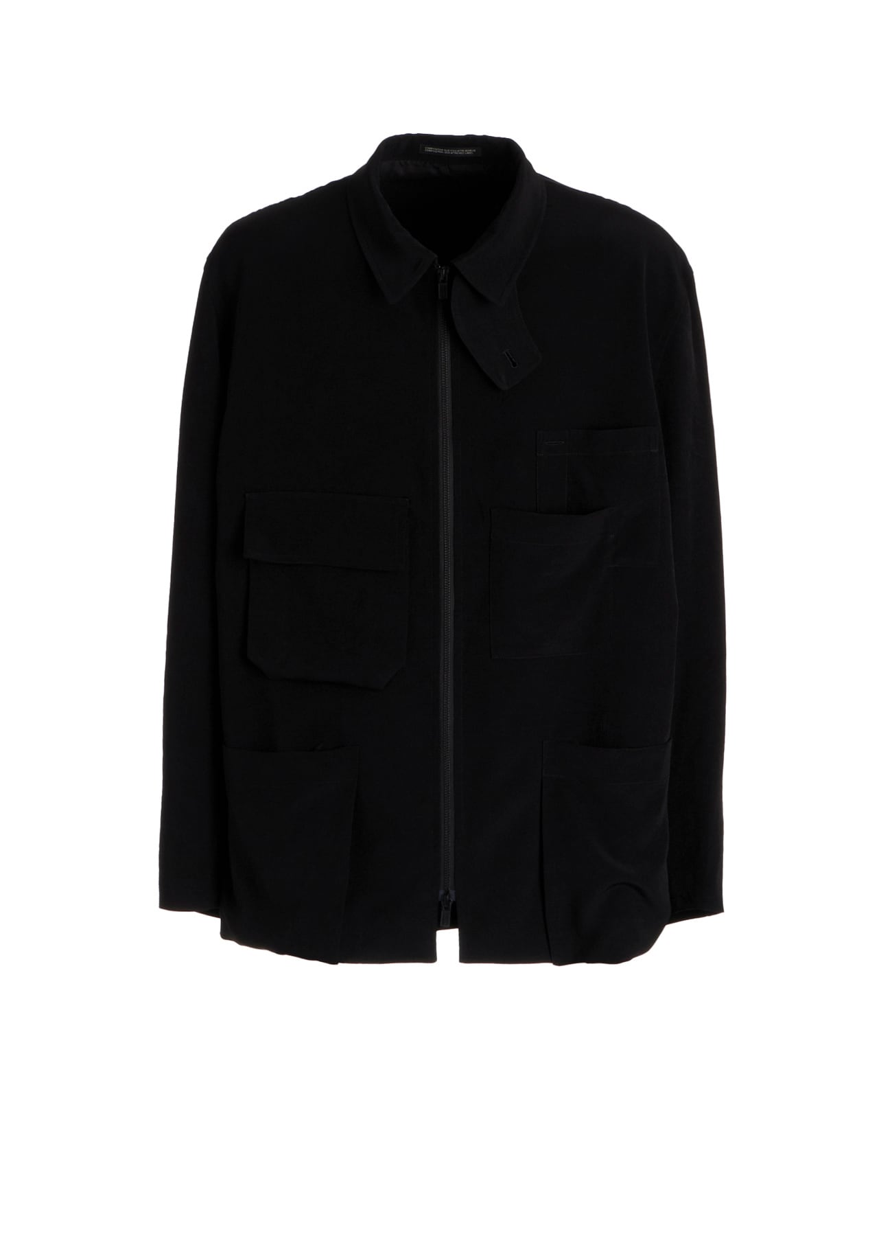 TA TUXEDO FRONT ZIP MULTI-POCKET BLOUSON